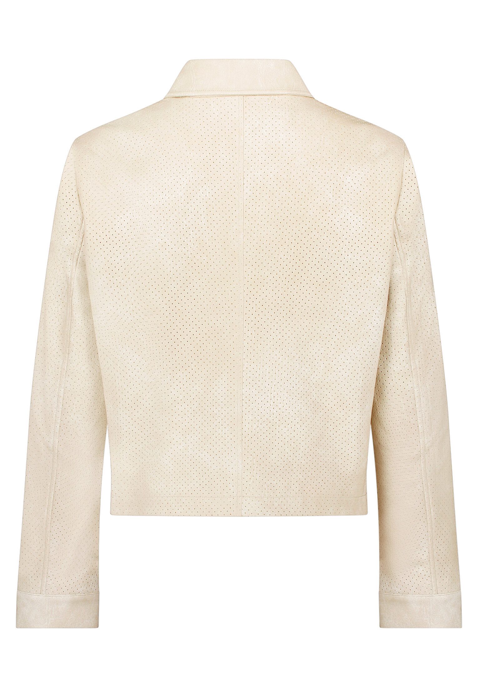 Amber & June Lederjacke Damen mit Kragen