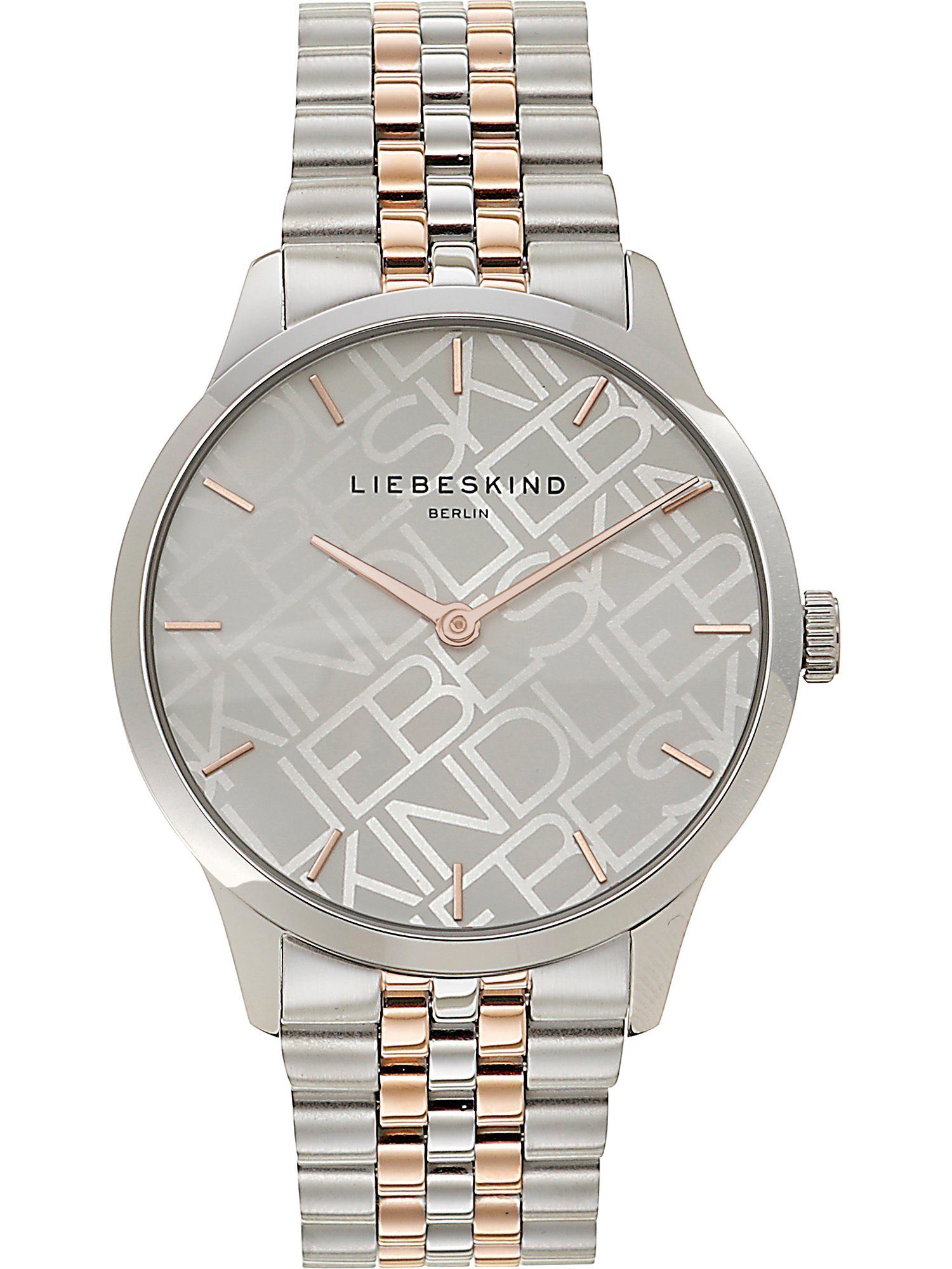 Liebeskind Berlin Quarzuhr Liebeskind Damen-Uhren Analog Quarz bicolor