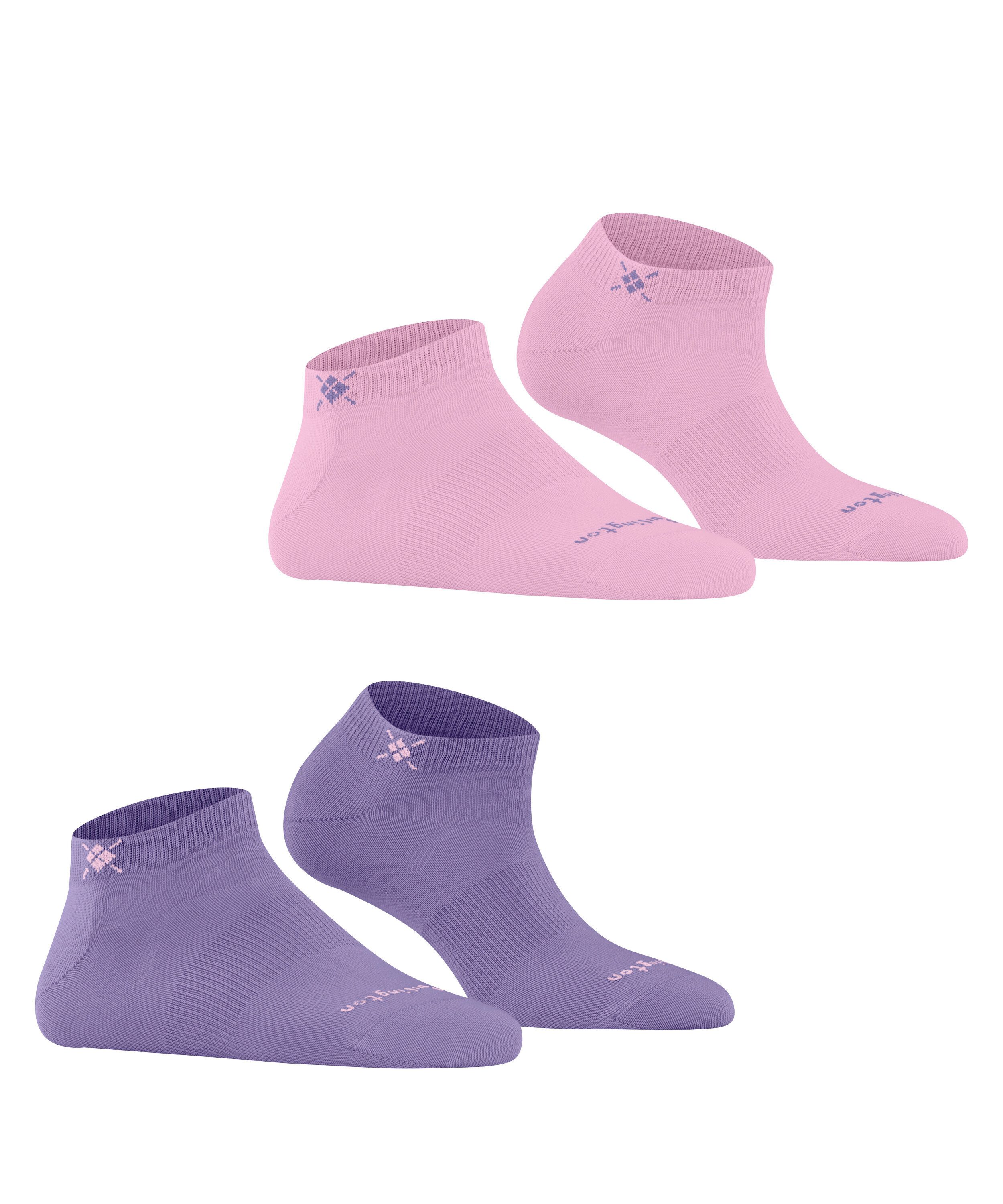 Burlington Sneakersocken Everyday 2-Pack (2-Paar) aus weicher gekämmter Baumwolle
