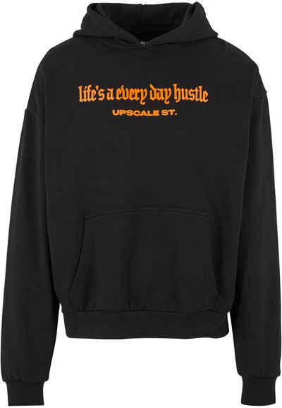 Upscale by Mister Tee Kapuzensweatshirt Upscale by Mister Tee Herren Hustle Ultra Heavy Oversize Hoodie (1-tlg)