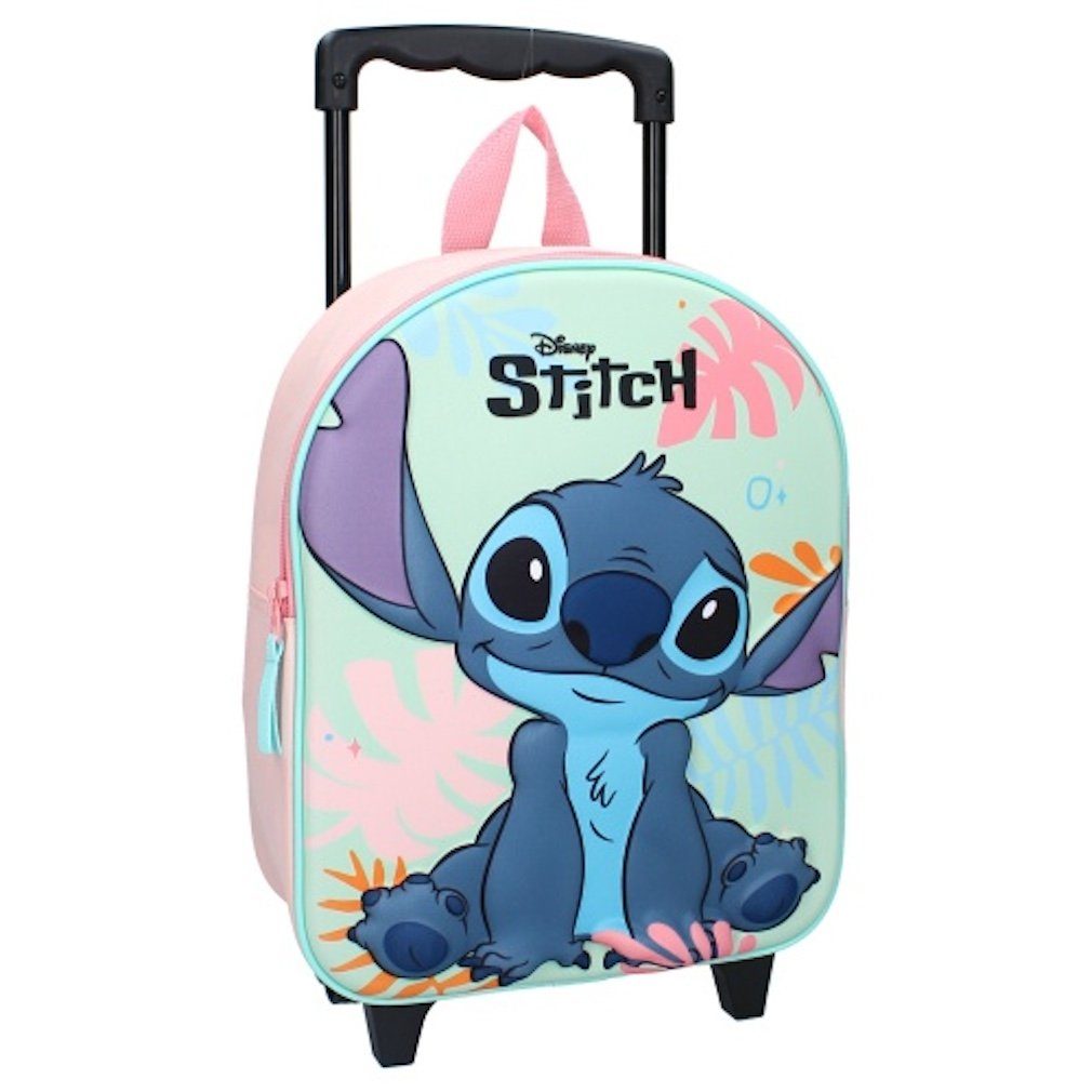 Vadobag Rucksack Kinder Trolley-Rucksack 3D Disney Stitch