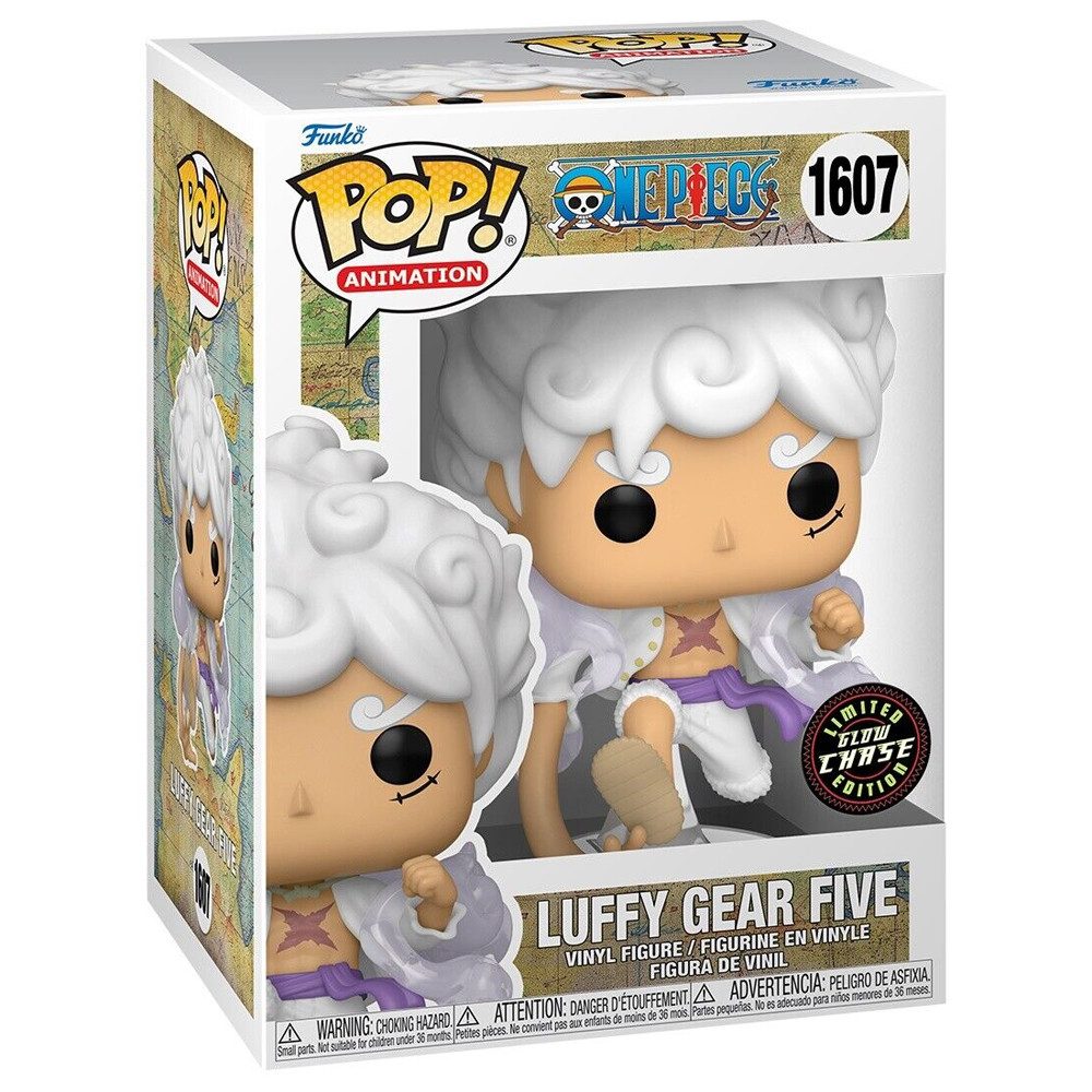 One Piece Anime Actionfigur Funko POP! One Piece Luffy Gear Five Limited Chase, 10 cm