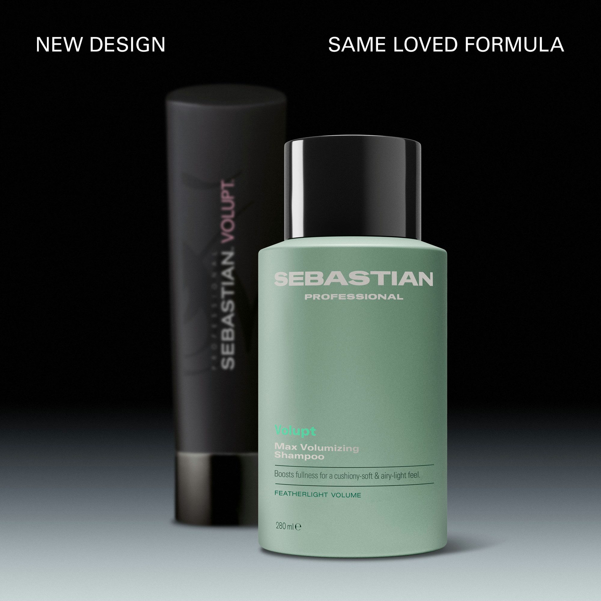 Sebastian Professional Haarshampoo Volupt Shampoo, für geschädigtes, trockenes und glanzloses Haar, gegen Frizz