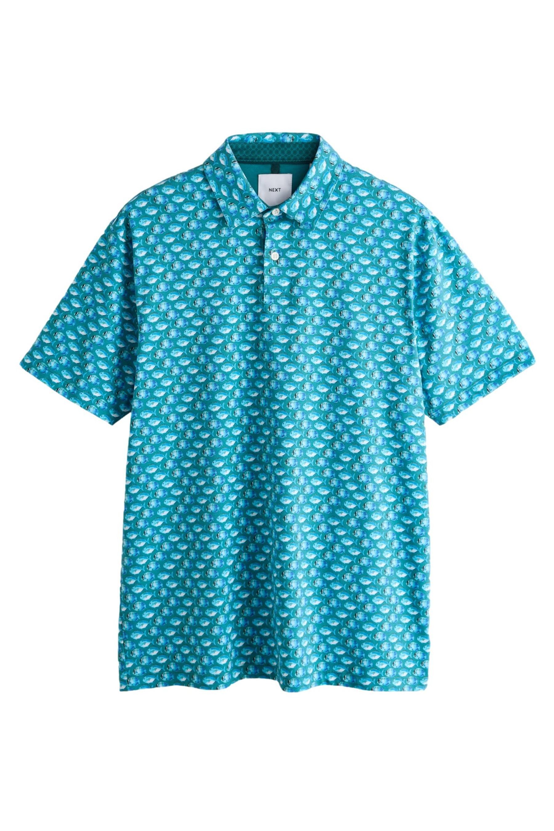 Poloshirt Lizenziertes Kurzarm-Poloshirt