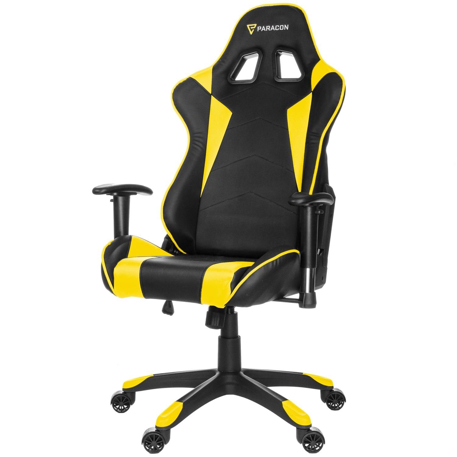 Nackenkissen Stuhl Gaming Paracon Gaming-Stuhl und inkl. Knight ebuy24 Gelb