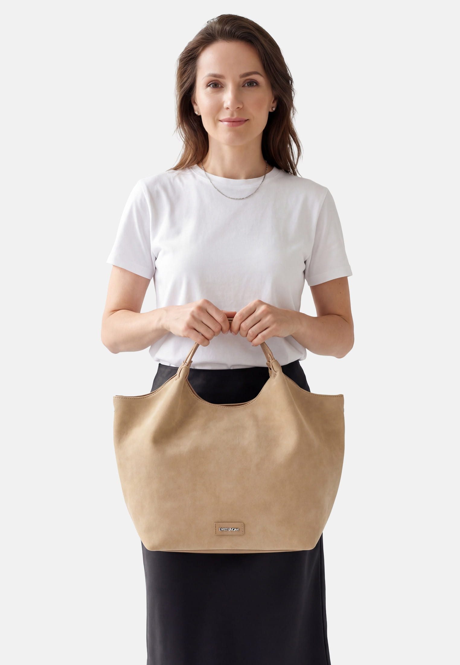 EMILY & NOAH Shopper E&N Jeanna, Logo Patch