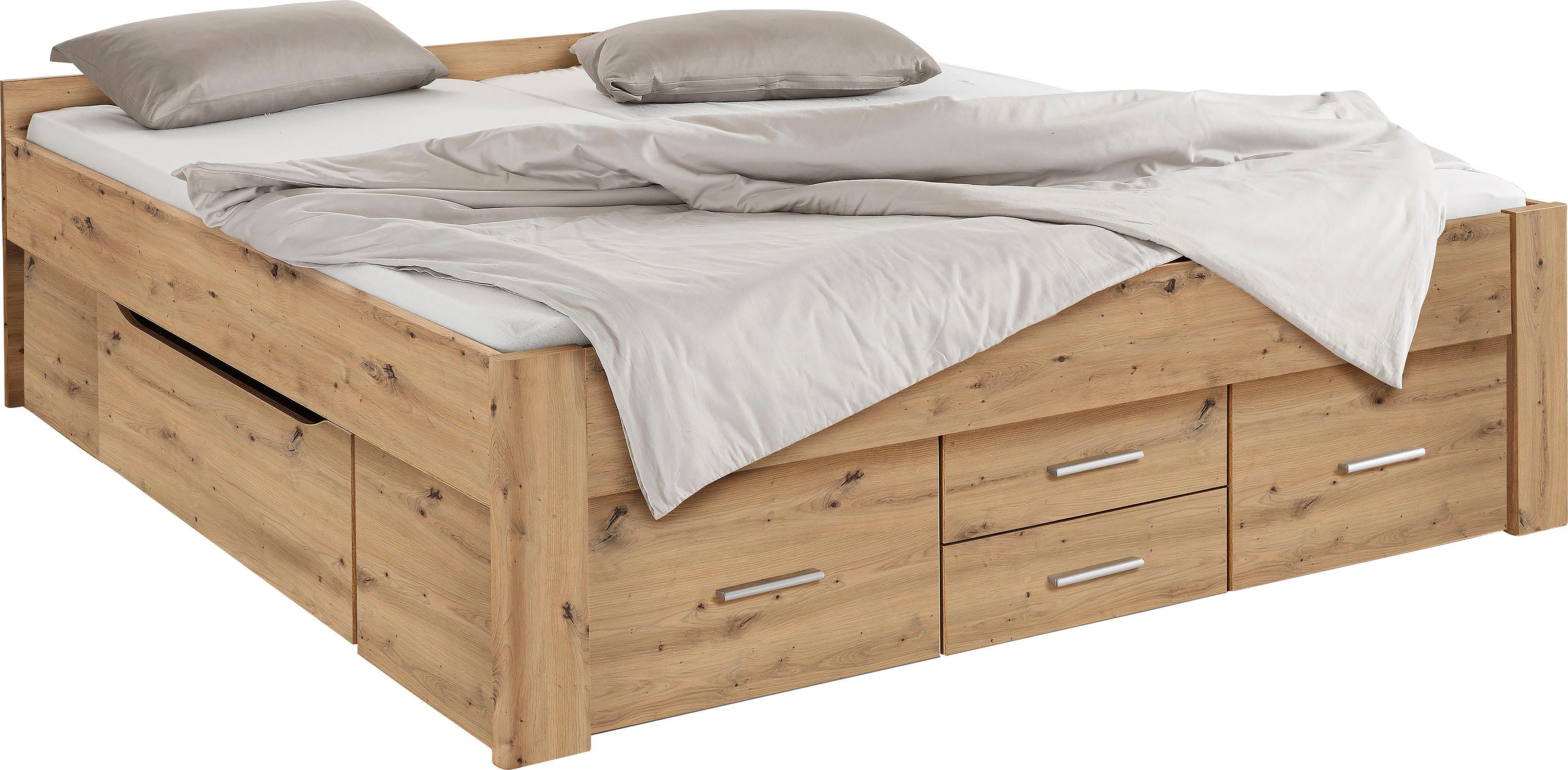 rauch Bett Scala, mit Schubkästen in 3 Varianten