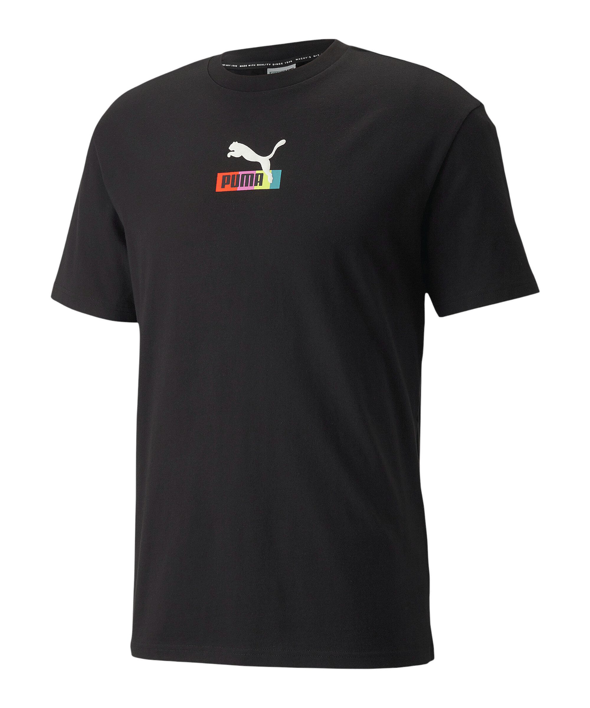 T-Shirt PUMA Brand Love Placement T-Shirt Kurzarm-Shirts
