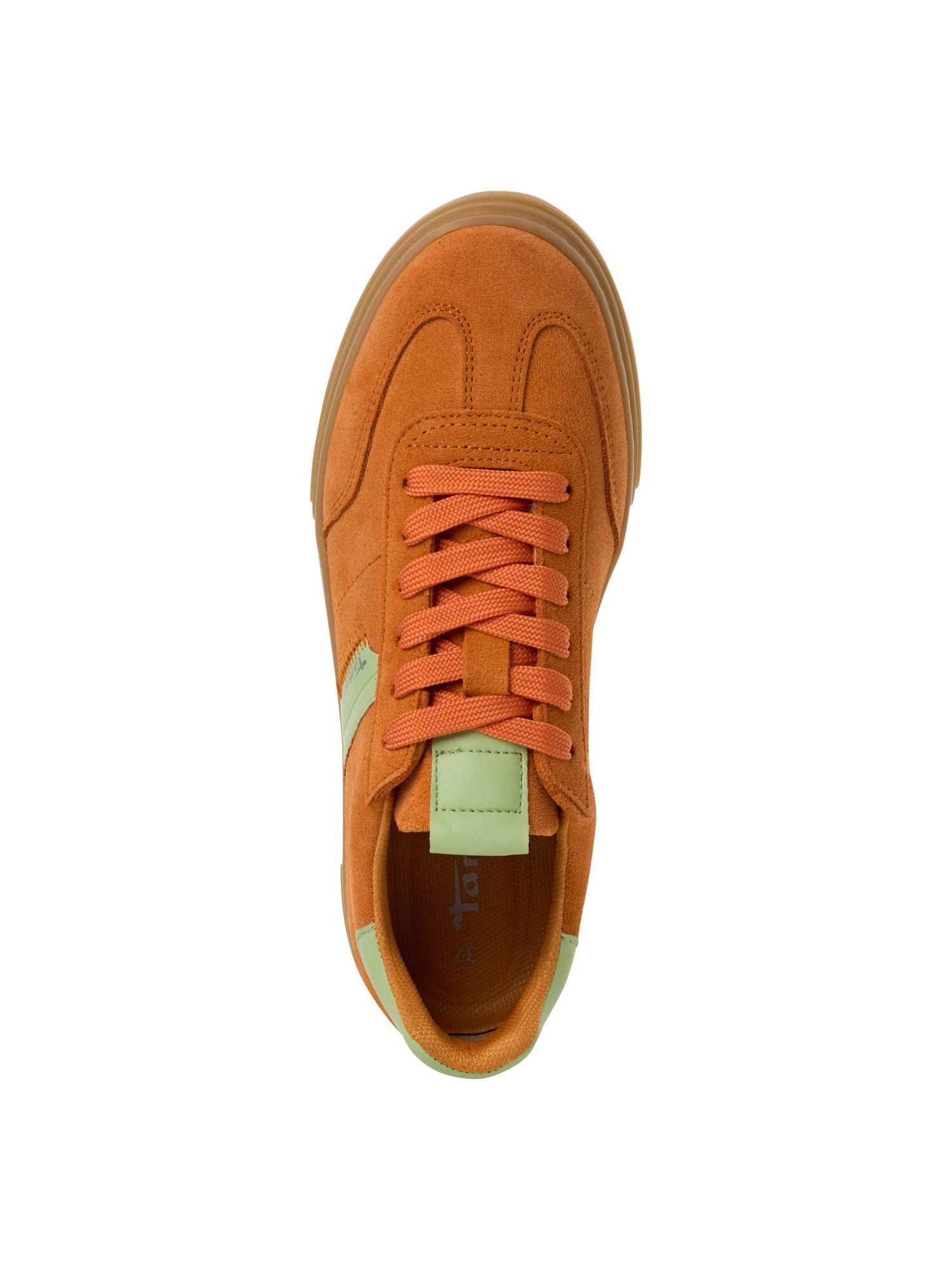 Tamaris COMFORT-Lining, Removable Sock aus Leder Sneaker COMFORT-Lining