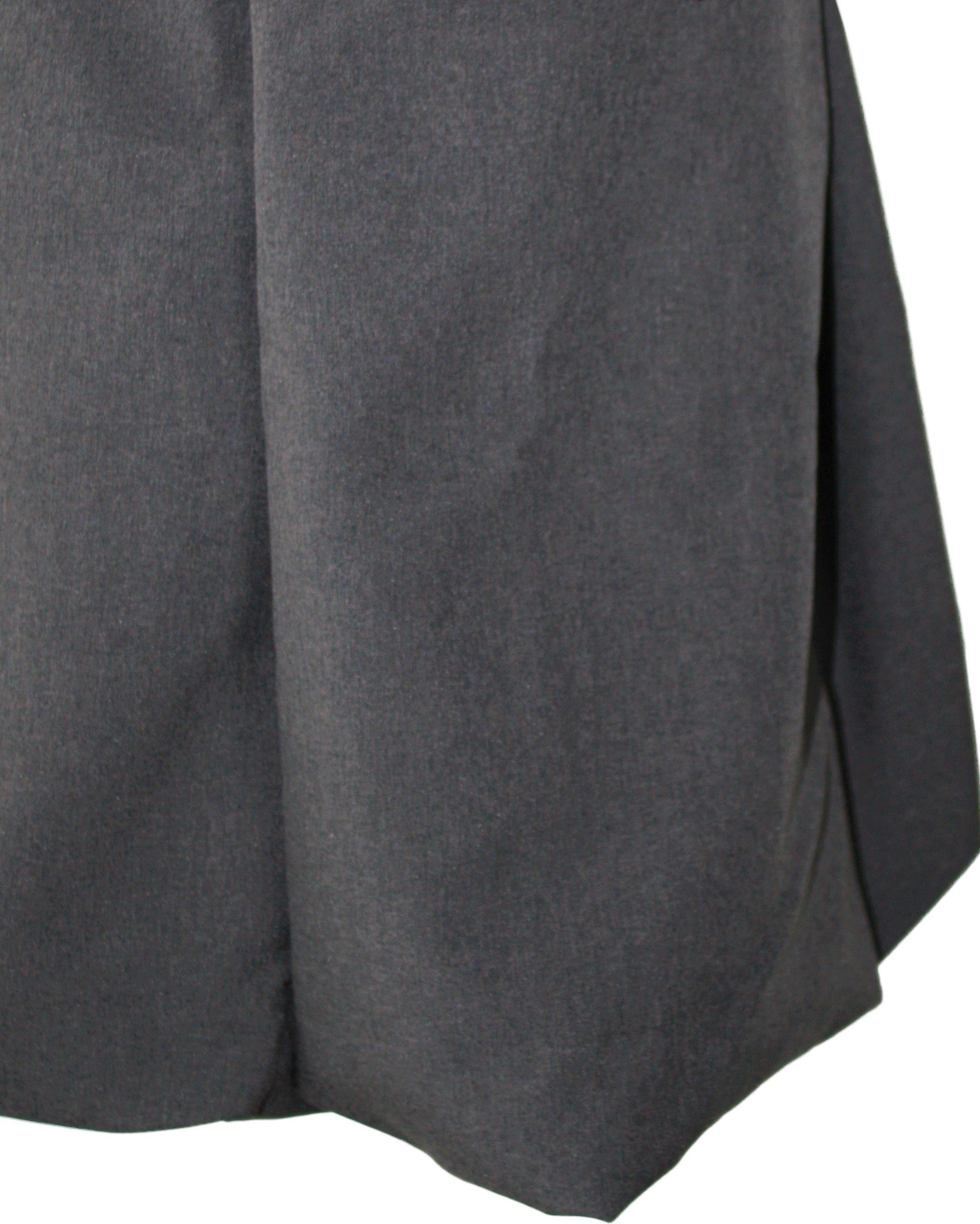 dunkle design Ballonrock 65cm Grau Schwarz Ecru elastischer Bund