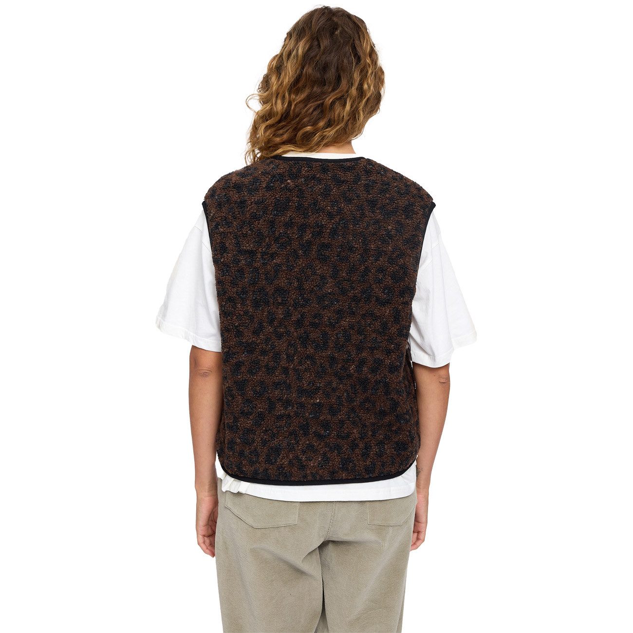 MAZINE Fleecejacke Printed Sherpa Vest Printed Sherpa Vest günstig online kaufen
