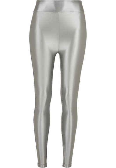 URBAN CLASSICS Leggings Urban Classics Damen Ladies Highwaist Shiny Metallic Leggings (1-tlg)