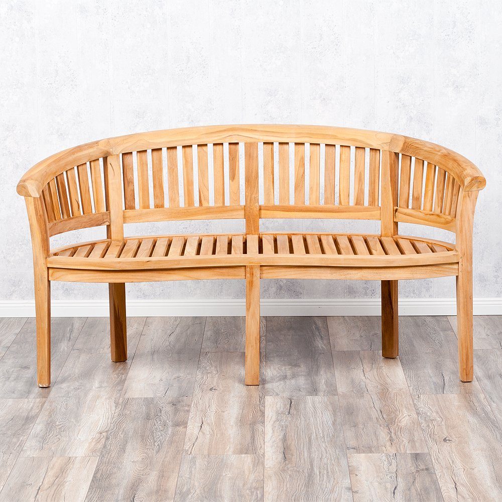 Sitzbank LebensWohnArt PISANG Sitzbank Teak ca. L160cm