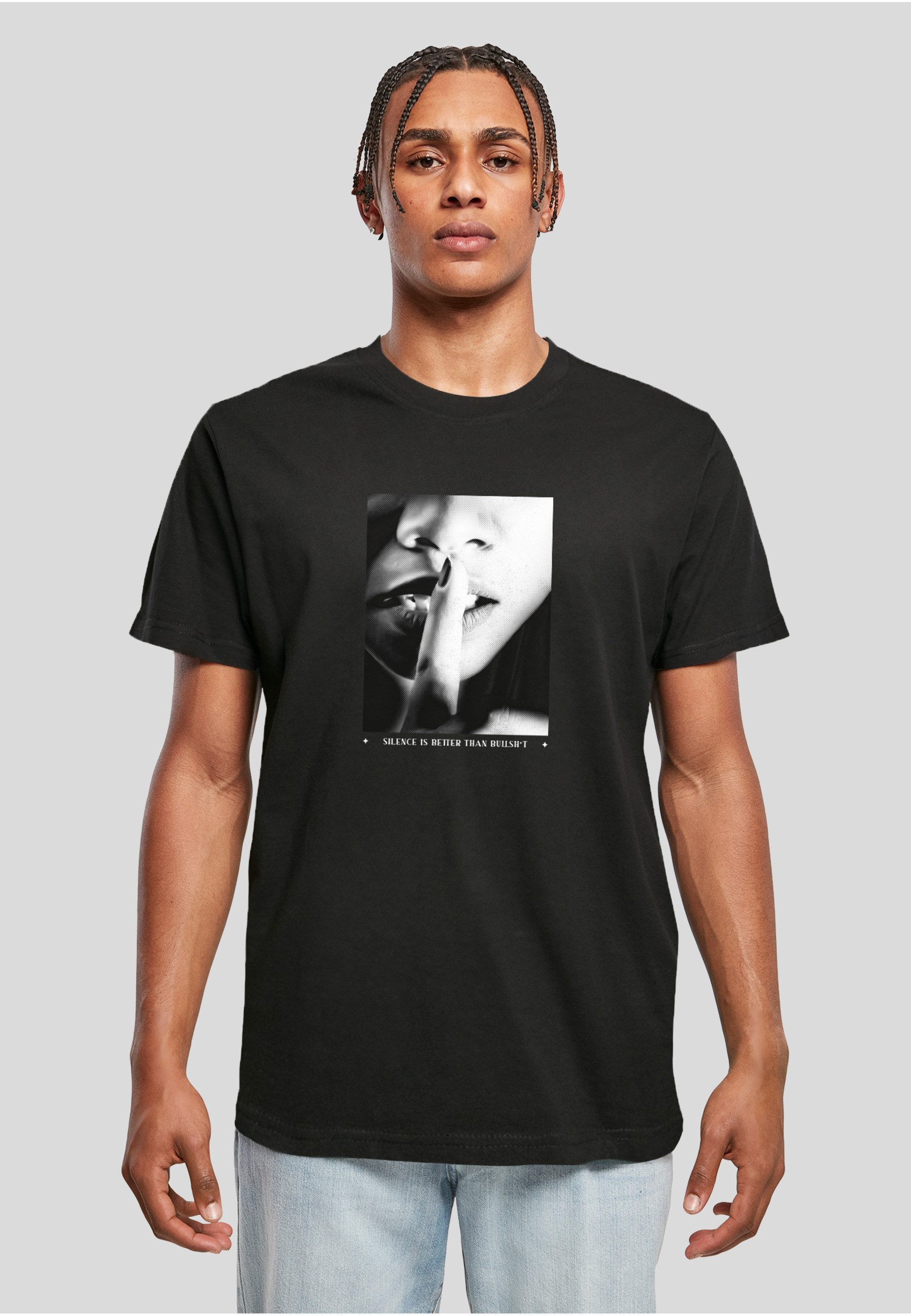 MisterTee T-Shirt MisterTee Herren Better than Bullsh*t Tee (1-tlg)
