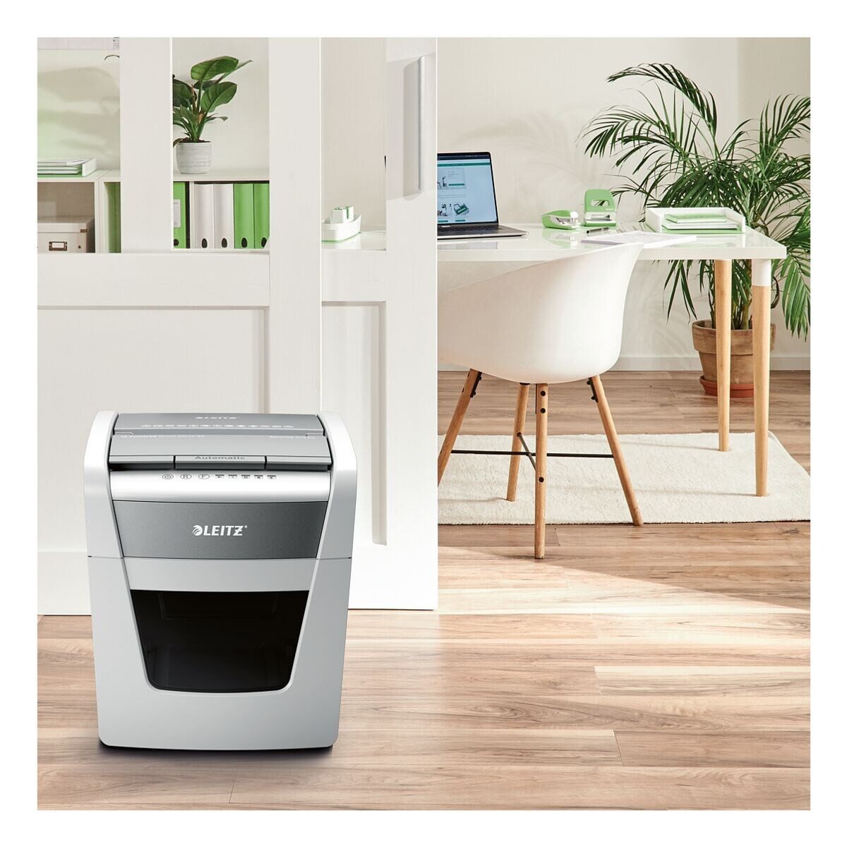 LEITZ Aktenvernichter Small Office 50, Partikelschnitt 4x28 mm, bis 50 Blatt, 20 Liter