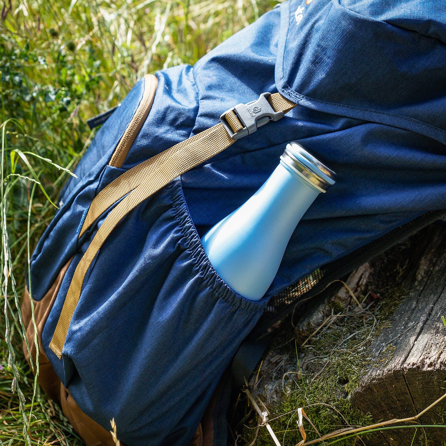 Lurch Isolierflasche Lurch Thermosflasche 0,5 Liter Pearl Blue