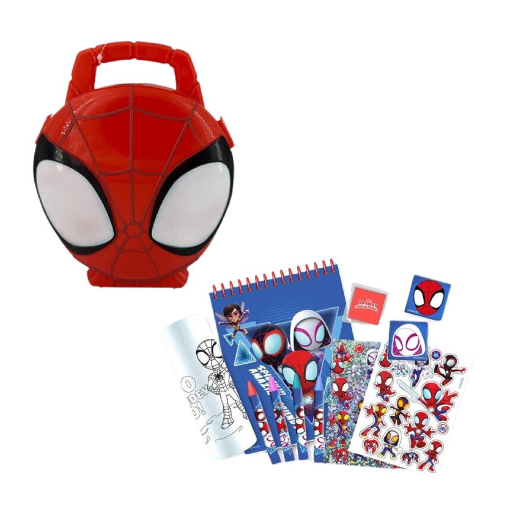 Spiderman Malpalette Spiderman Zeichnungsbox Kreatives Mal und Zeichenset für Kinder