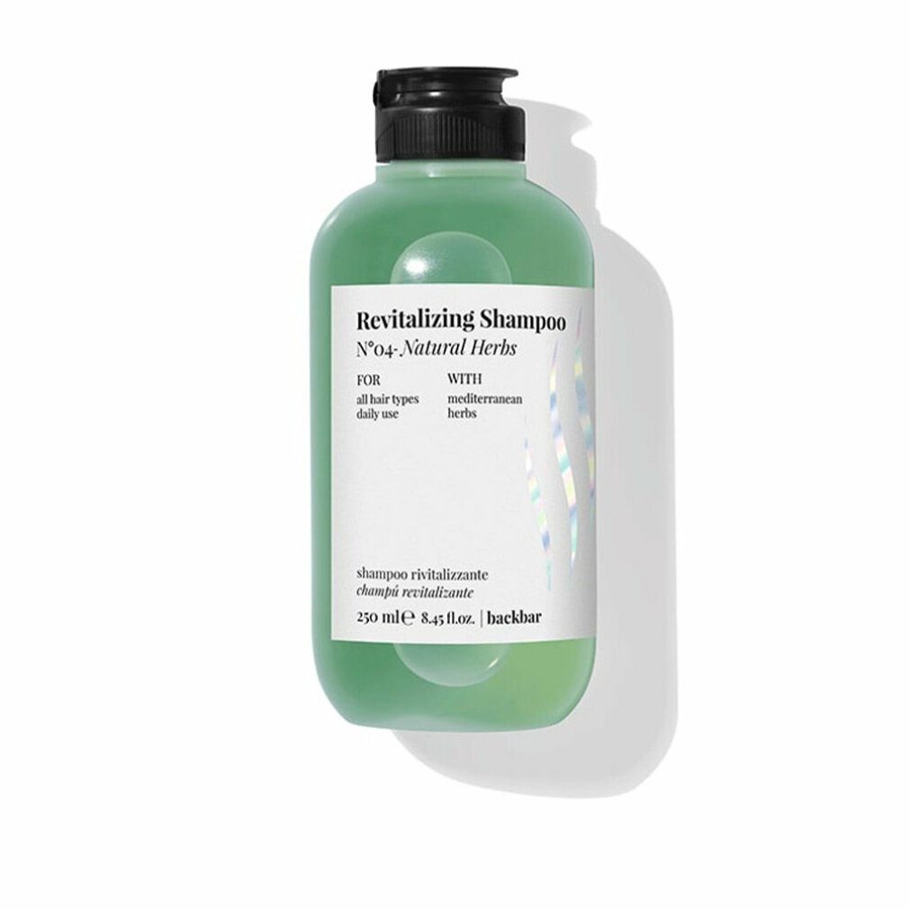 Farmavita Haarshampoo BACK BAR revitalizing shampoo nº04-natural herbs 250 ml
