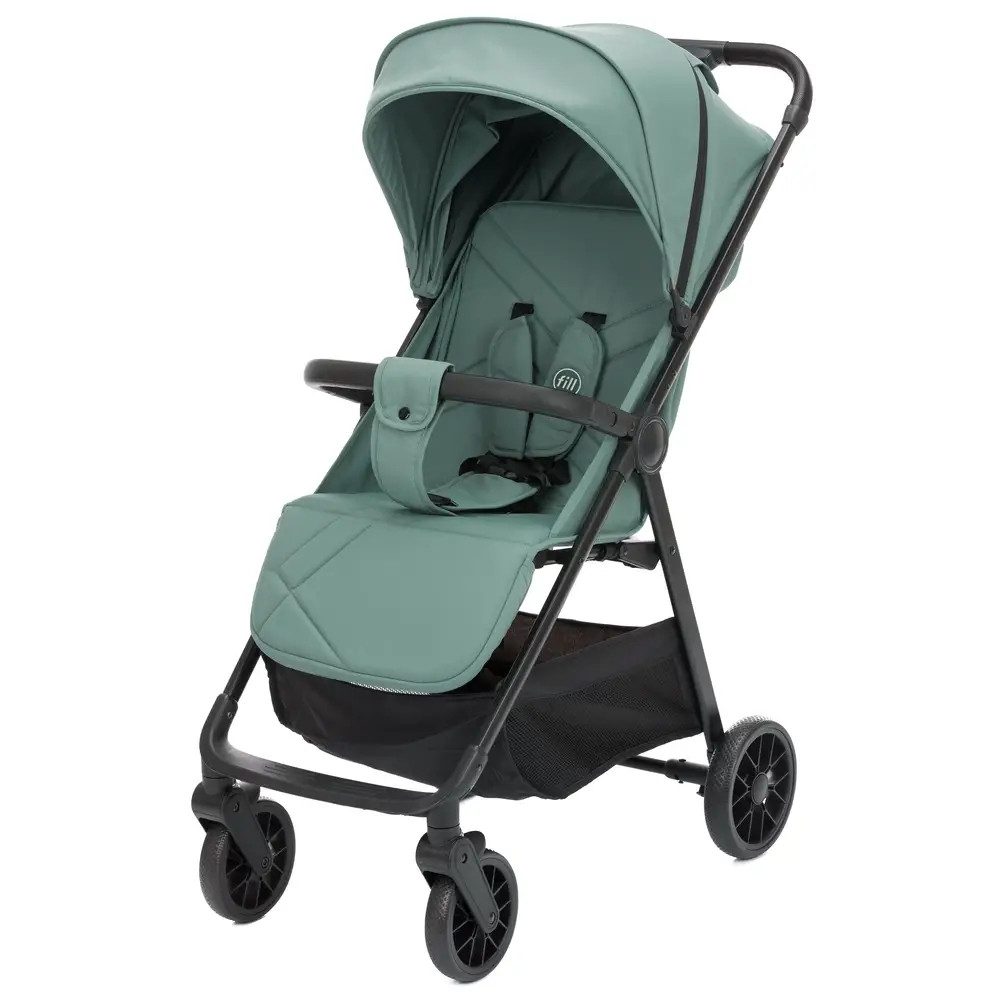 Fillikid Kombi-Kinderwagen Buggy Milo aqua