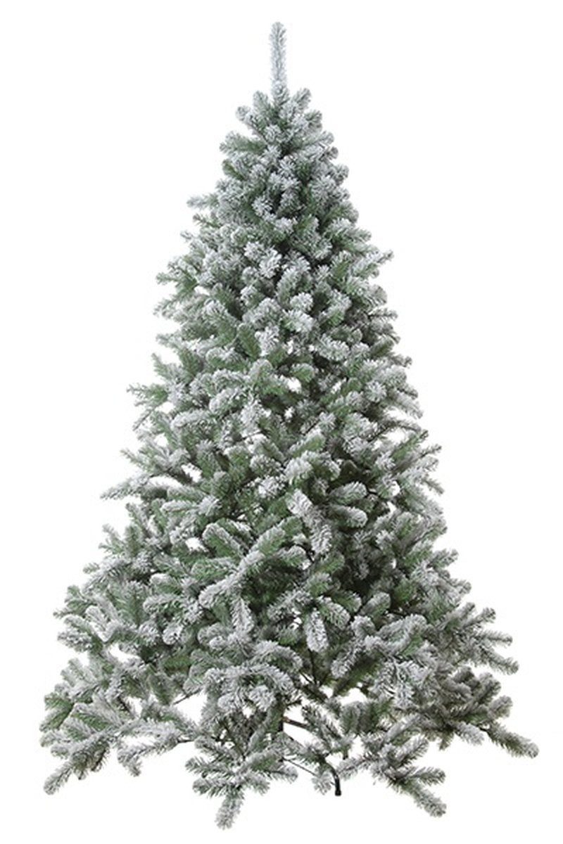 artplants Künstlicher Weihnachtsbaum Künstlicher Baum Schneetanne BREKA, beschneit, 150cm