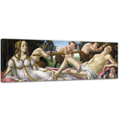 Bilderdepot24 Leinwandbild »Alte Meister - Sandro Botticelli - Venus und Mars«, Menschen