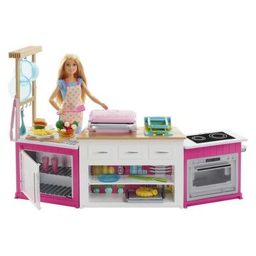 Mattel® Puppen Accessoires-Set Mattel GWY53 - Barbie - Ultimatives Küchenset inkl. Licht&Sound, 20 Z