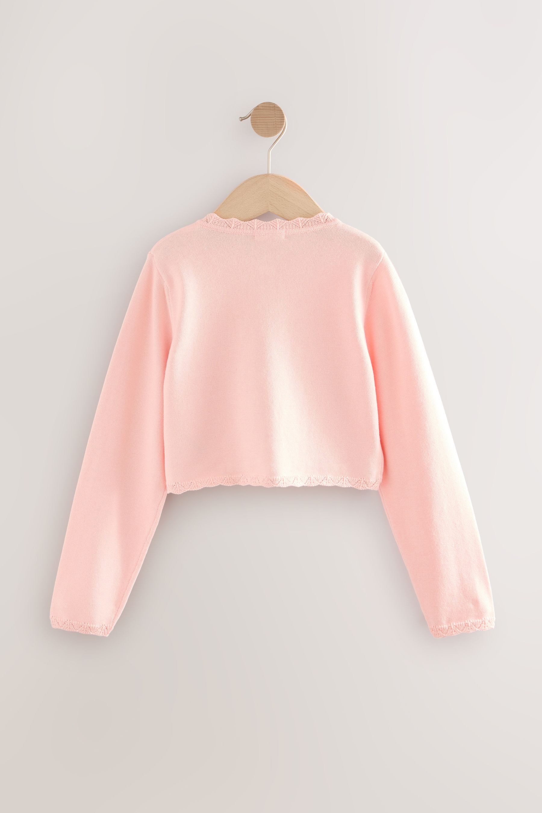 Next Strickjacke Eleganter Shrug mit Zierdetails günstig online kaufen