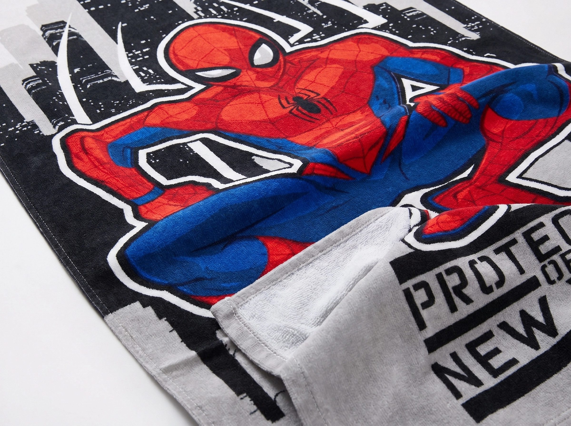 MARVEL Strandtuch Marvel Spiderman Mikrofaser Badetuch Duschtuch XL 70x140 cm