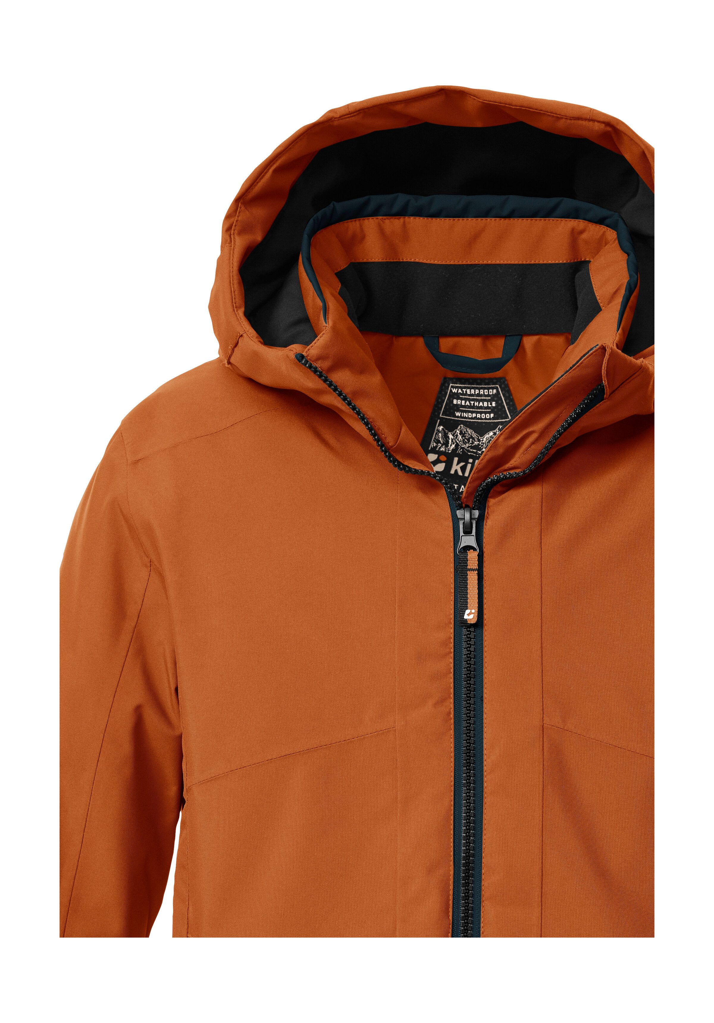 Killtec Skijacke KSW 202 BYS SKI JCKT Wasserdichte Kinder-Skijacke mit verstellbarer Kapuze und Schneefang