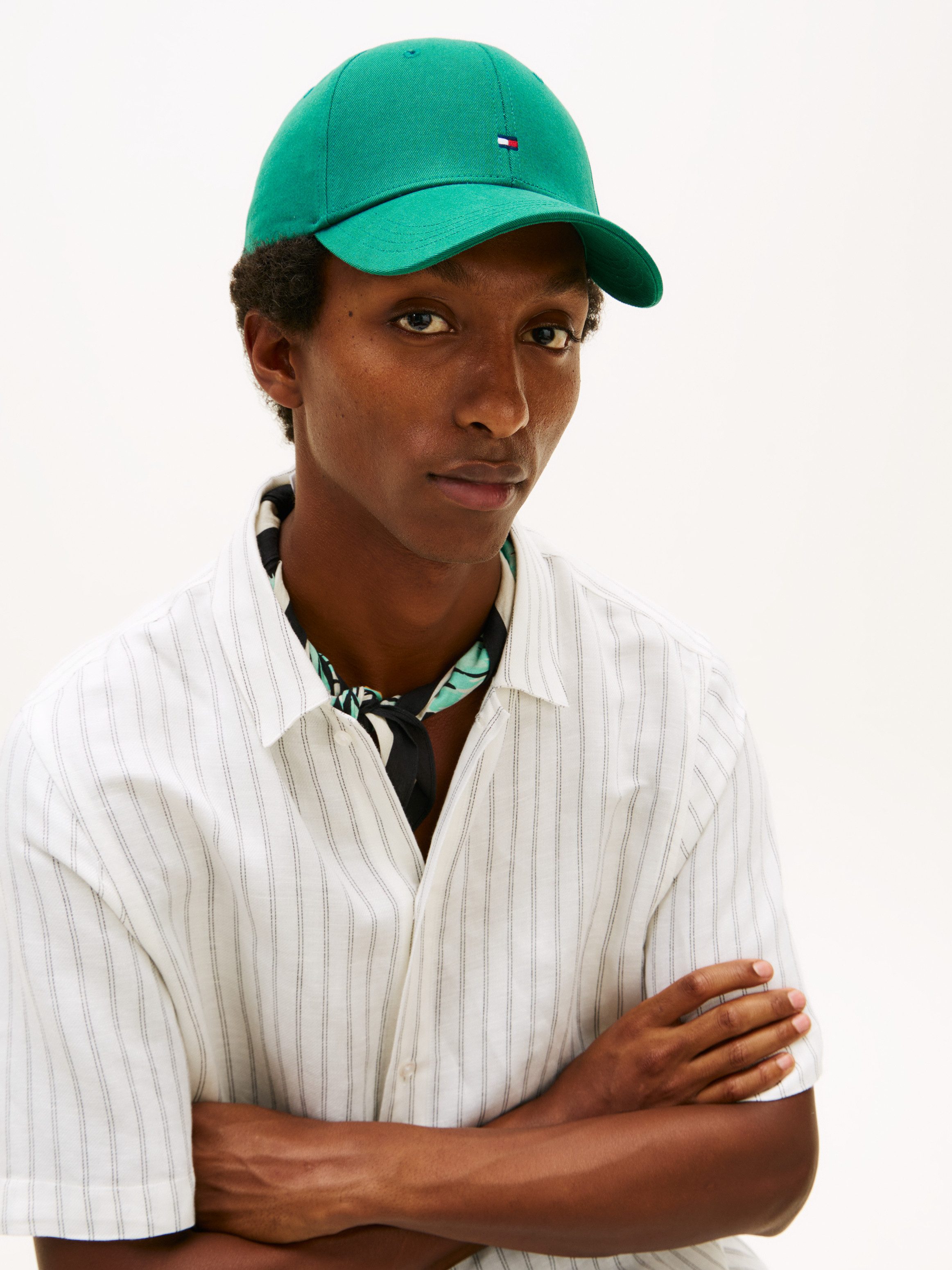 Tommy Hilfiger Baseball Cap TH FLAG COTTON 6 PANEL CAP Klemmverschluss, Logoprägung UNISEX