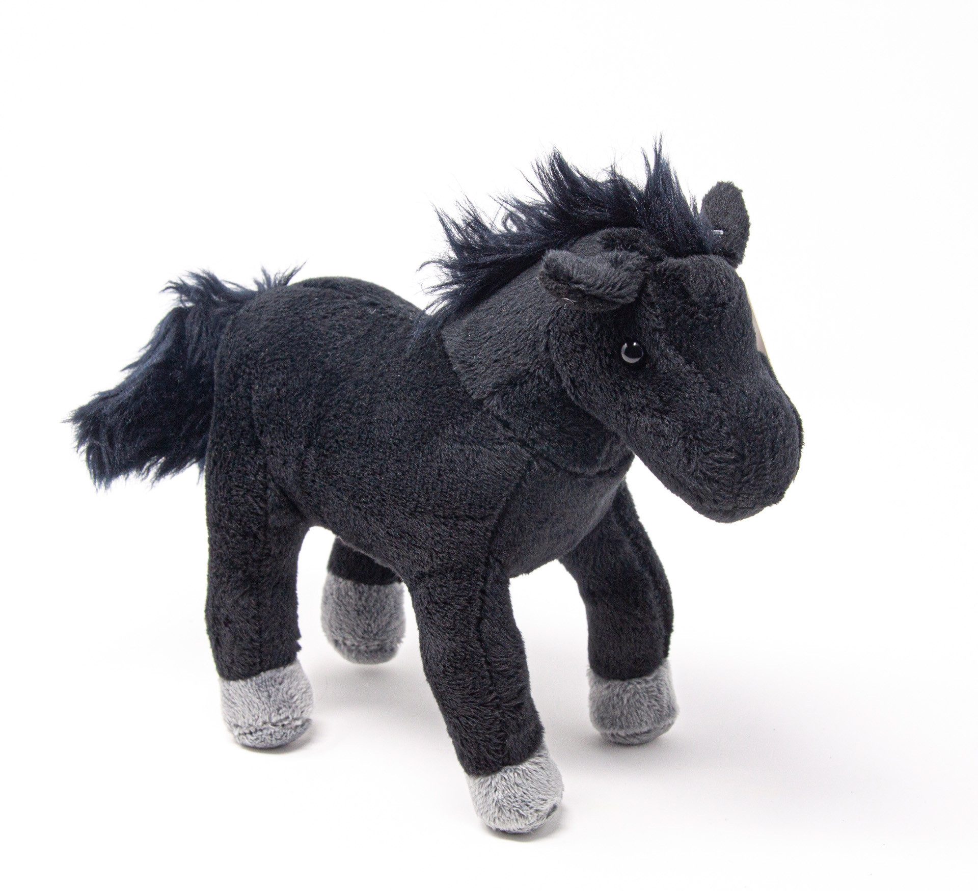 Cornelißen Kuscheltier Cornelissen - Kuscheltier - Pferd schwarz - 18 cm