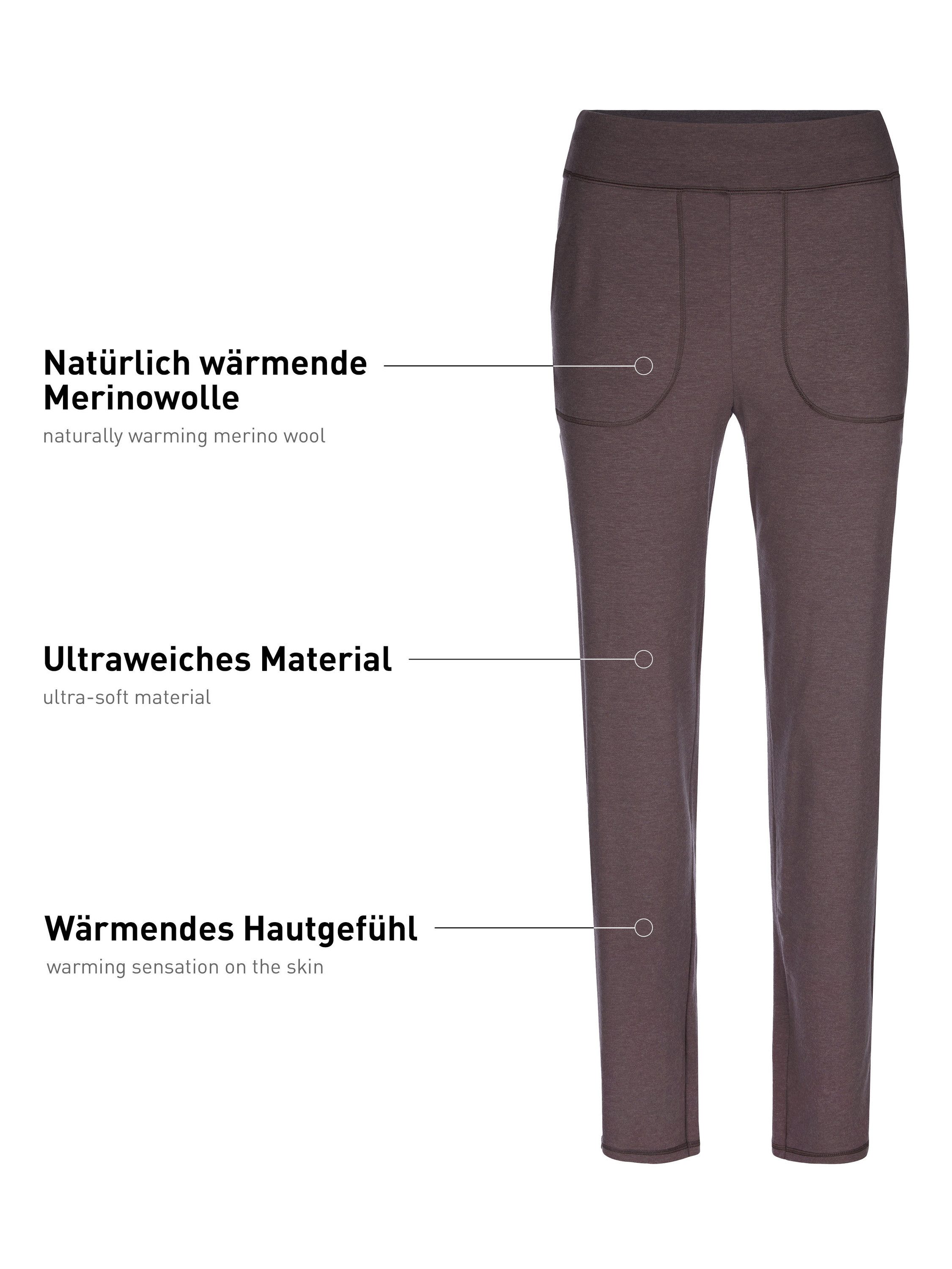 CALIDA Pyjamahose DSW Warming Damen (1-tlg) günstig online kaufen
