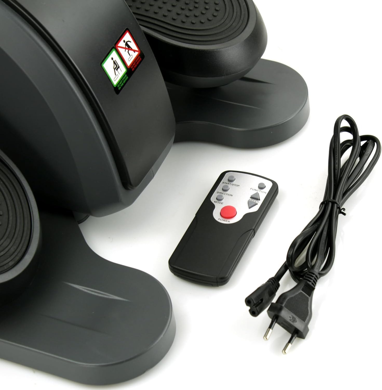 @tec Mini-Heimtrainer Vita&Cross Motorisierter Mini Ellipsentrainer, Untertisch Pedaltrainer, mehr Bewegung im Sitzen für Zuhause & Büro