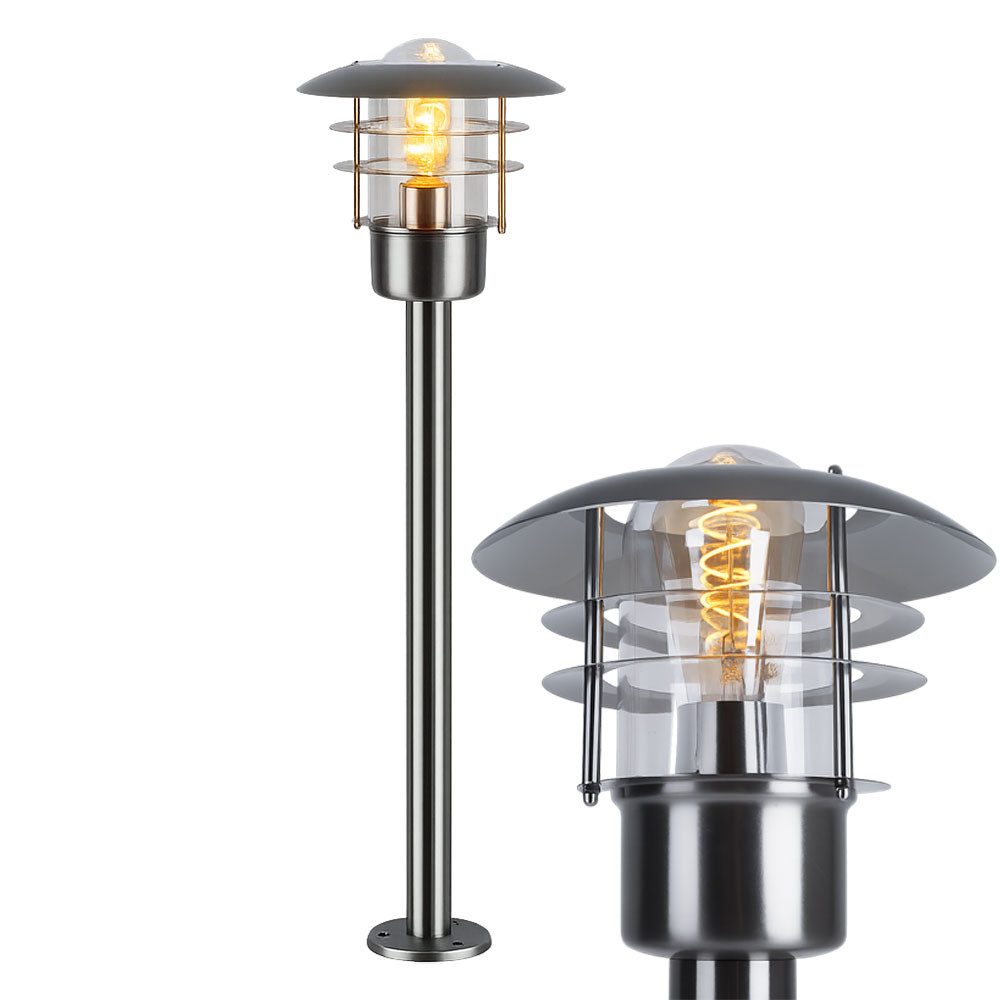 WOFI Außen-Stehlampe, Leuchtmittel nicht inklusive, Außenleuchte, Stehllamp günstig online kaufen