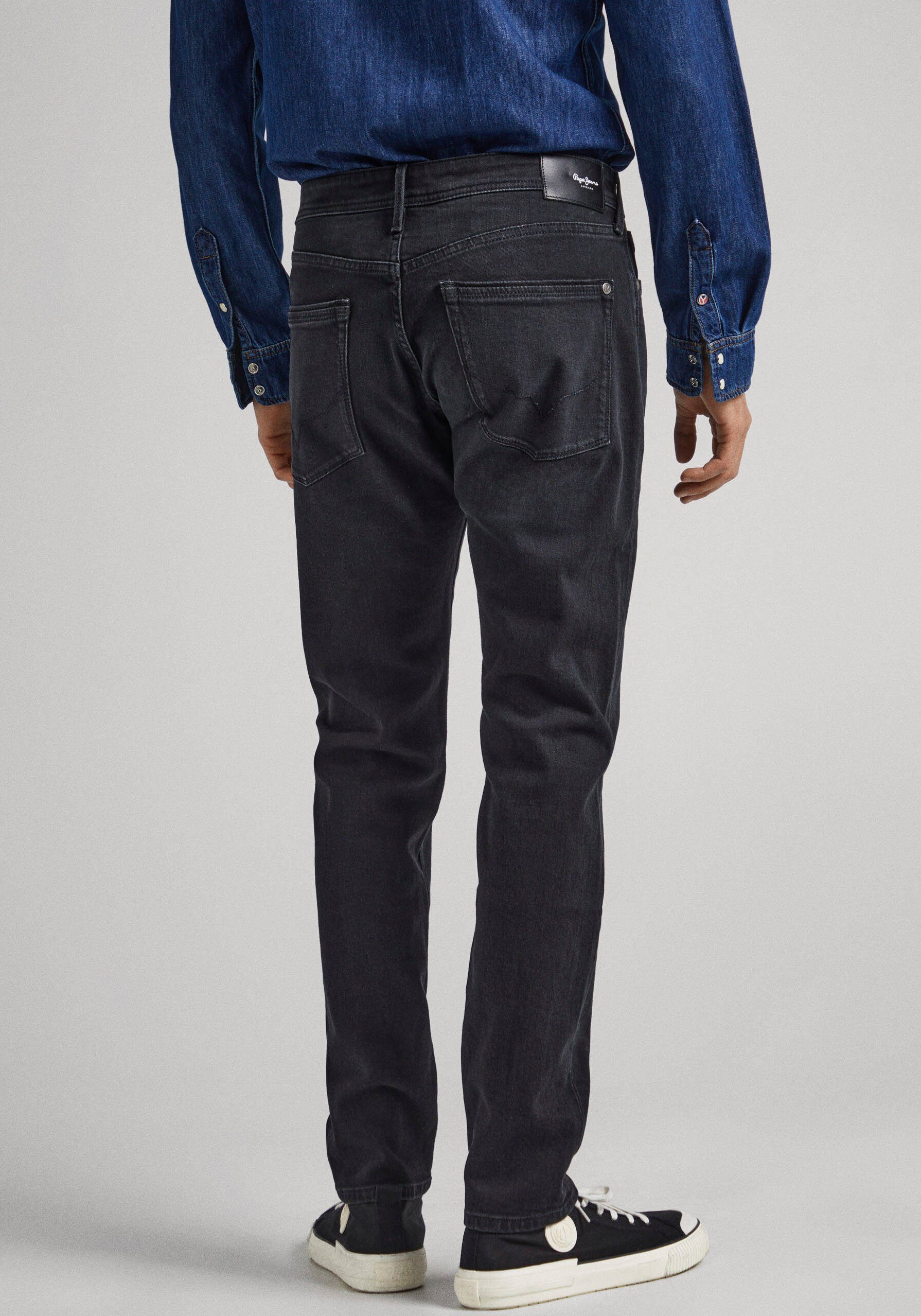 black Pepe Jeans Regular-fit-Jeans STANLEY