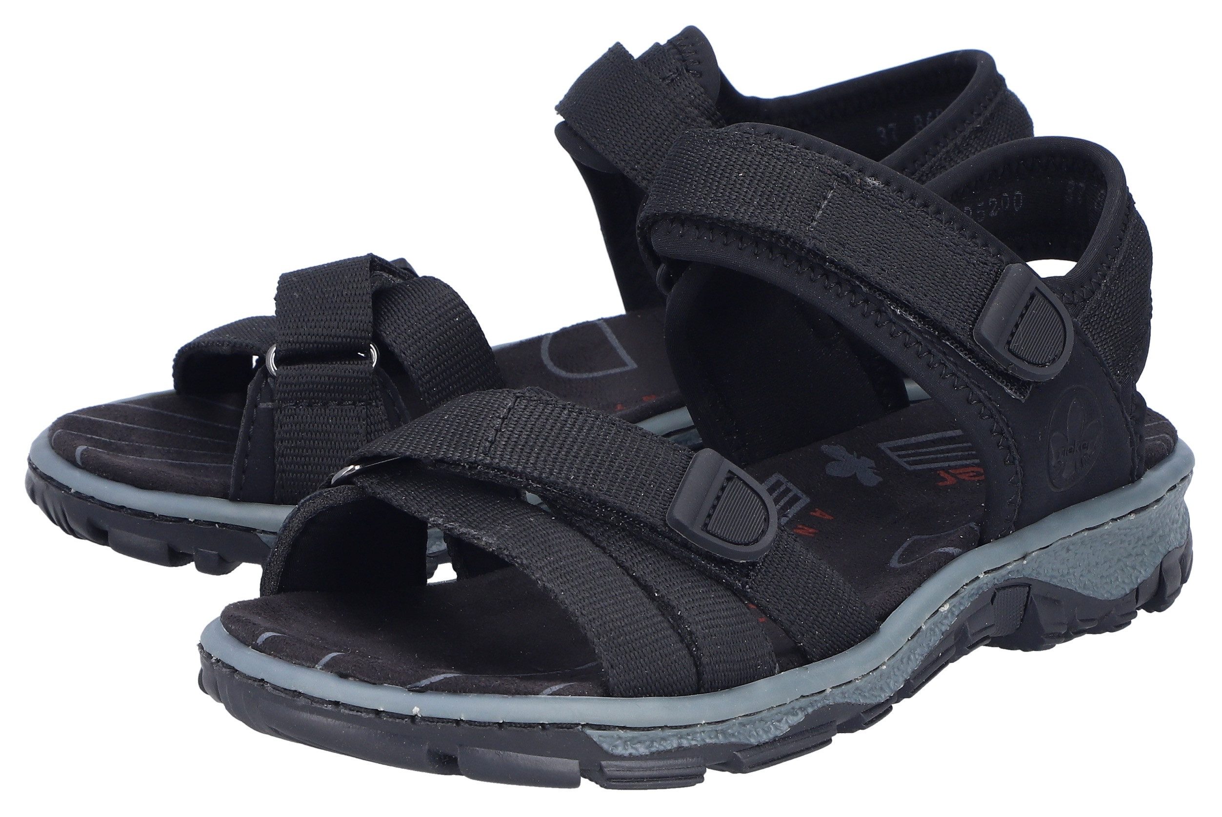 Rieker Trekkingsandale Trekkingschuh, Outdoorsandale, Sommerschuh mit Klett günstig online kaufen