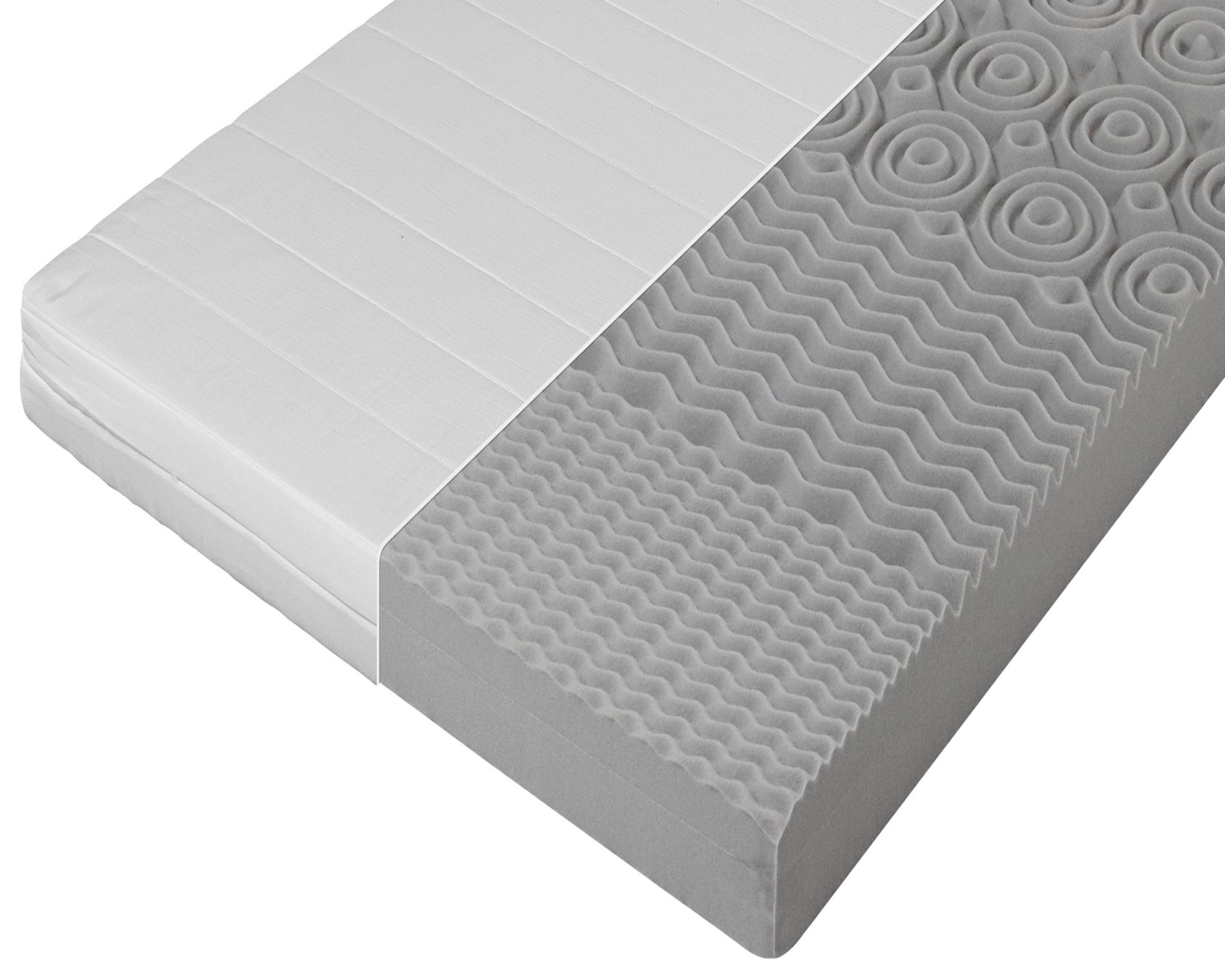 Kaltschaummatratze White Star Sonderposten Sale, Beco, 11 cm hoch, Allergikergeeignet, wendbar, waschbarer Bezug bis 60 °C