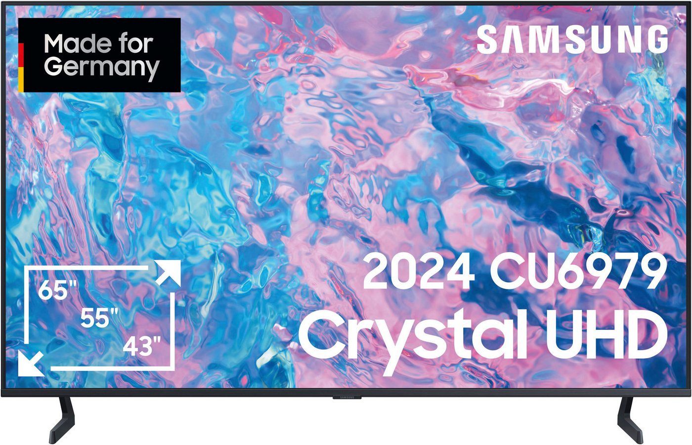 Samsung GU50CU6979U LED-Fernseher (125 cm/50 Zoll, 4K Ultra HD, Smart-TV) schwarz ! RABATT: 42.29% Samsung GU50CU6979U LED-Fernseher (125 cm/50 Zoll, 4K Ultra HD, Smart-TV) schwarz ! RABATT: 42.29%