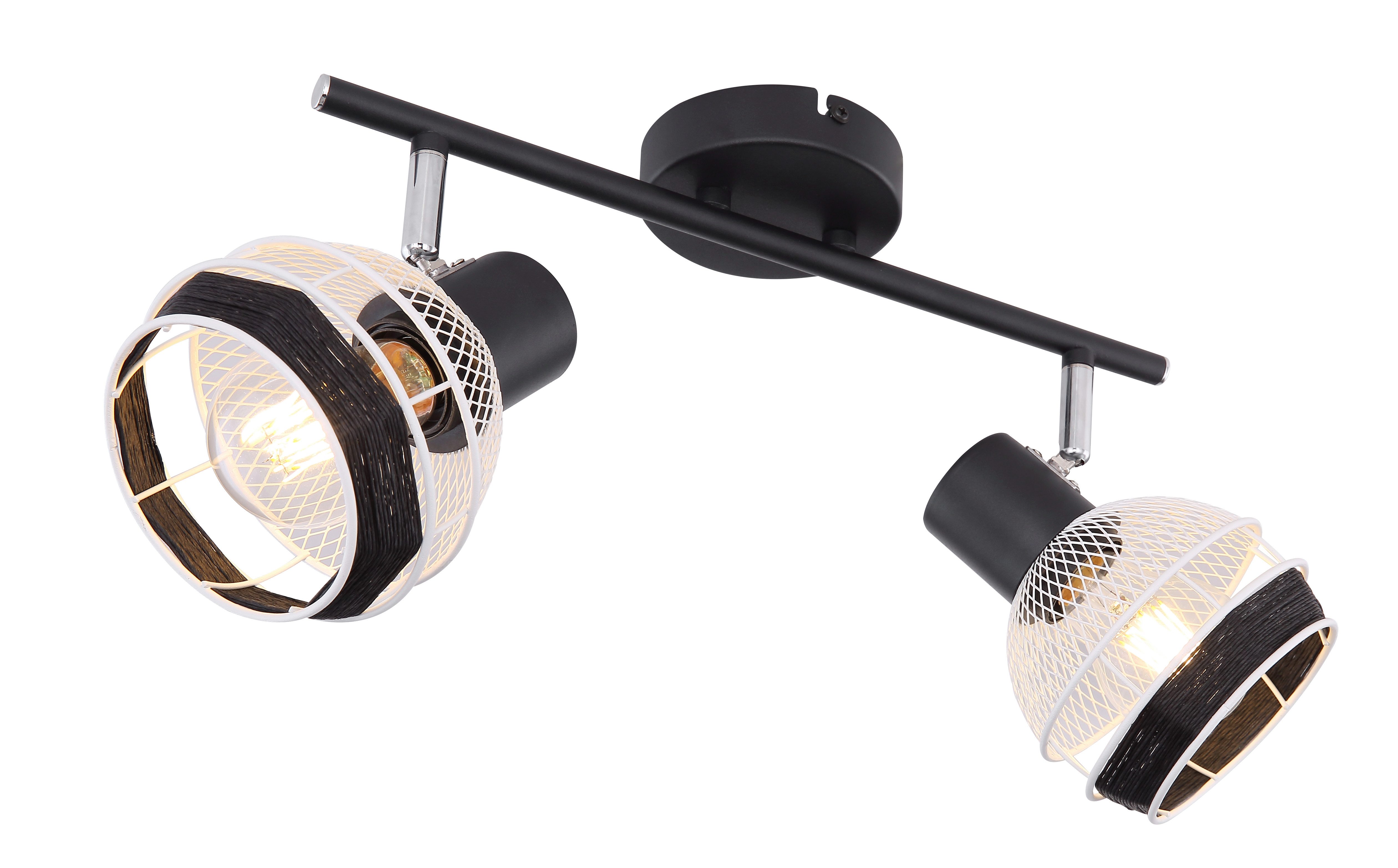 GLOBO LIGHTING Deckenstrahler GRIDDY, ohne Leuchtmittel, Spot Deckenspot Flur Schlafzimmer Wohnzimmer