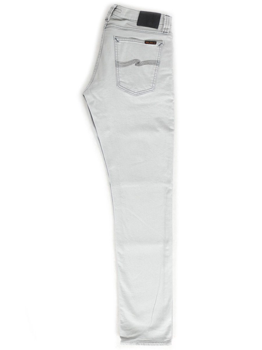 Nudie Jeans Skinny-fit-Jeans Unisex Low Waist Stretch - Tight Long John Cool Grey