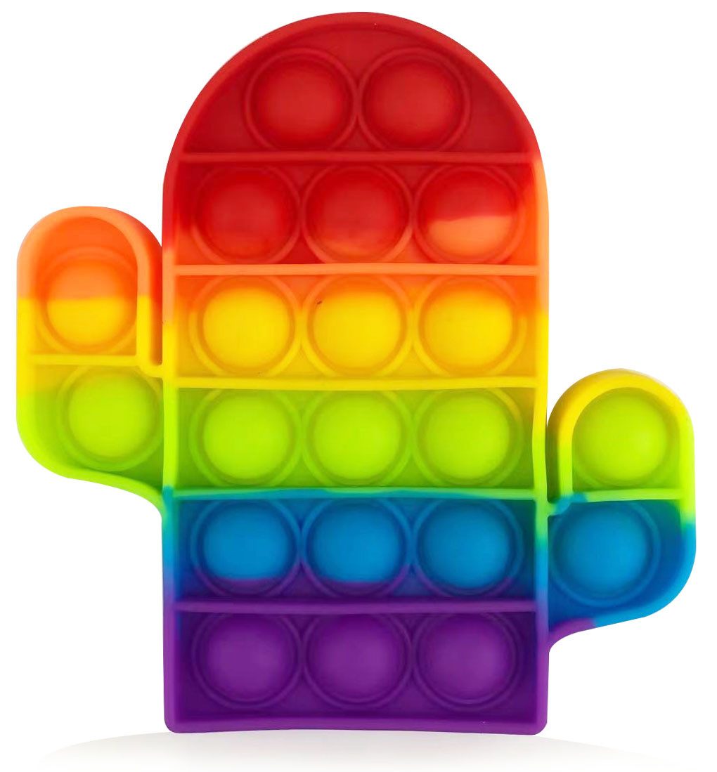 Frentree Lernspielzeug Push Pop Anti-Stress, Spielzeug, Fidget Toy für Kinder und Erwachsene Eis, Kreis Pop It