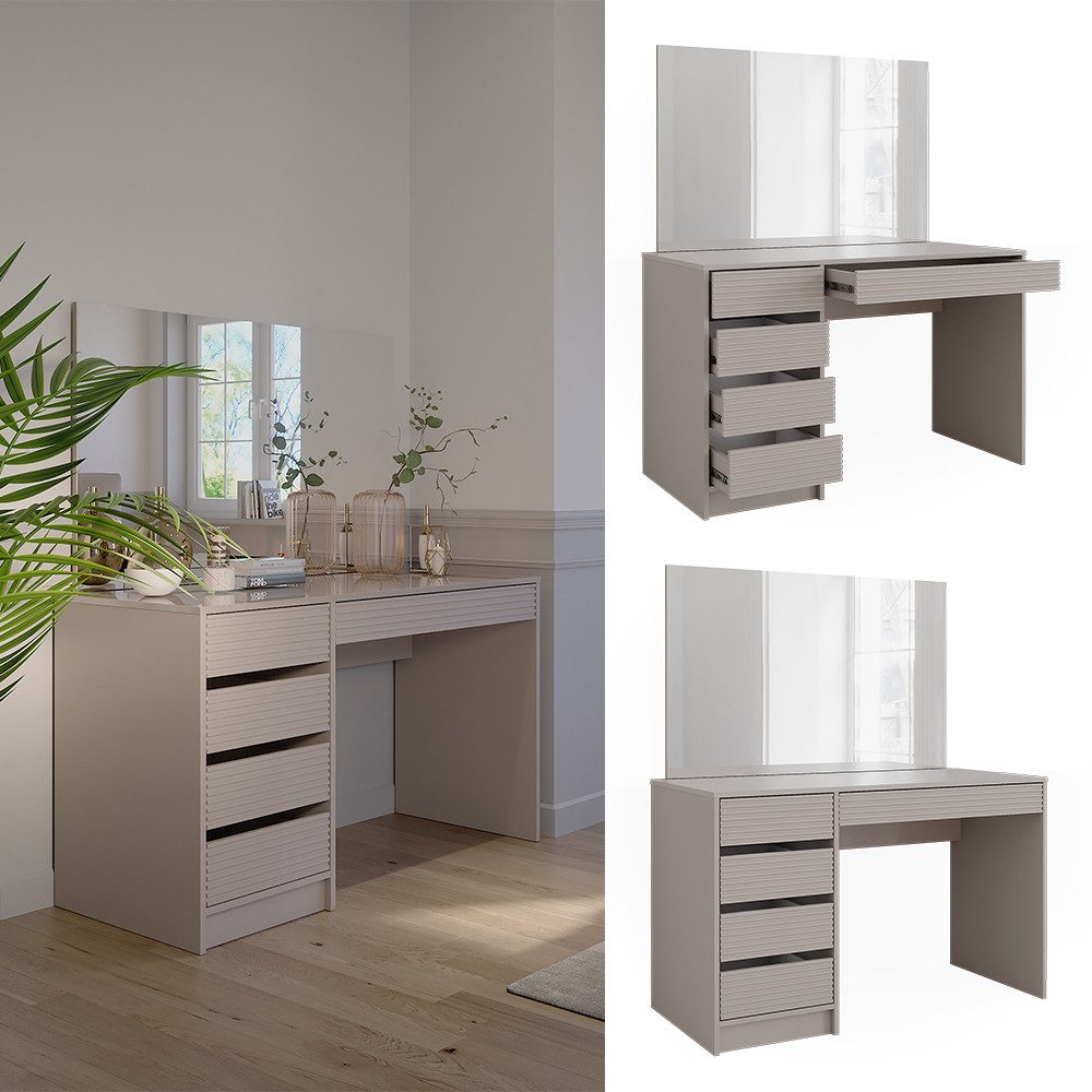Vicco Schminktisch Sherry, Cashmere, 120 cm günstig online kaufen