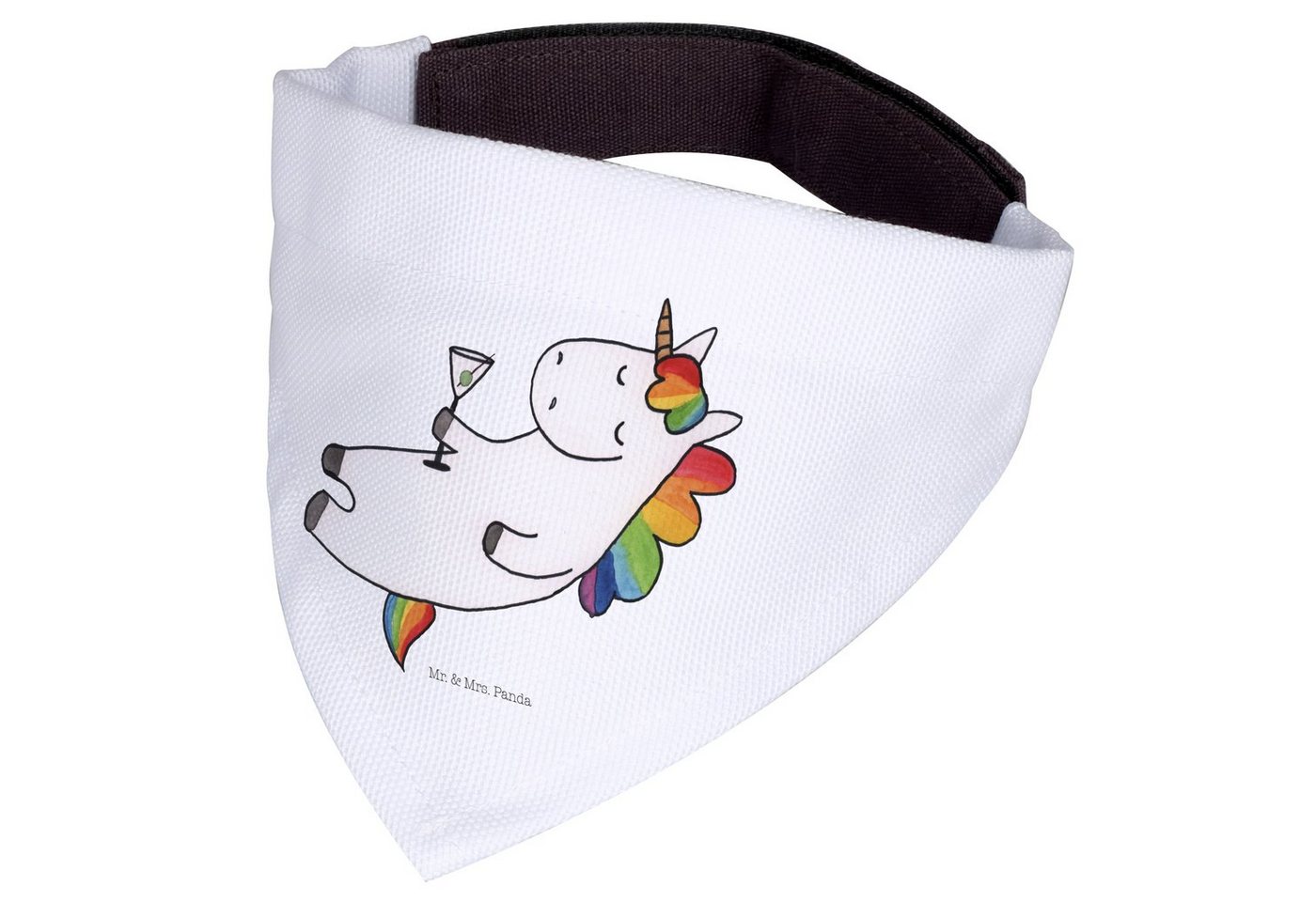 Thumbnail - Mr. & Mrs. Panda Hundefliege Einhorn Cocktail - Weiß - Geschenk, Halstuch, Sekt, Rum, Hunde, Hunde, Polyester, Elegantes...
