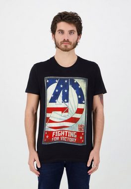 The AVENGERS Print-Shirt Avengers for Victory T-Shirt Black Erwachsen + Jugendliche