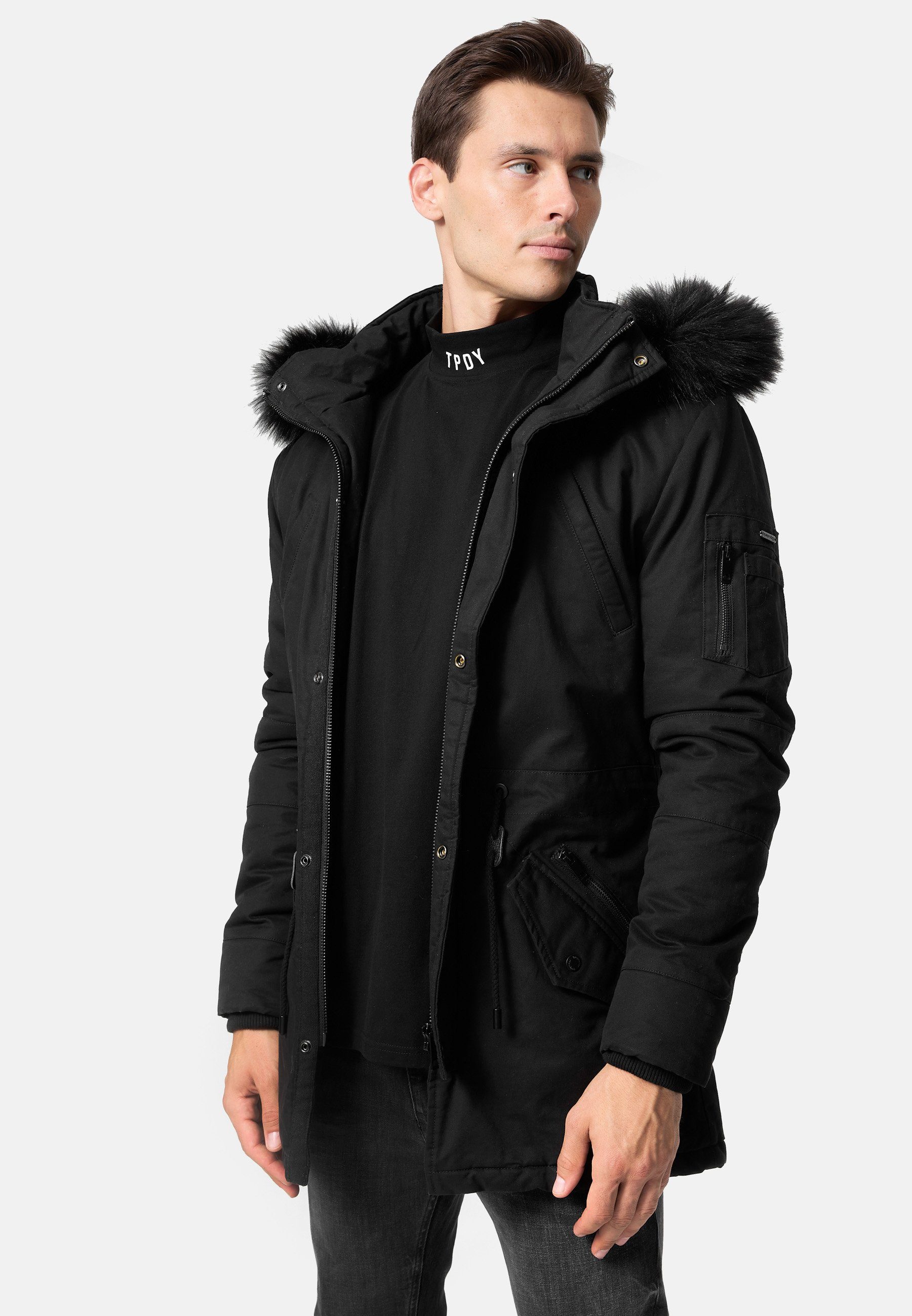 Kapuze trueprodigy Parka mit Julius abnehmbarer