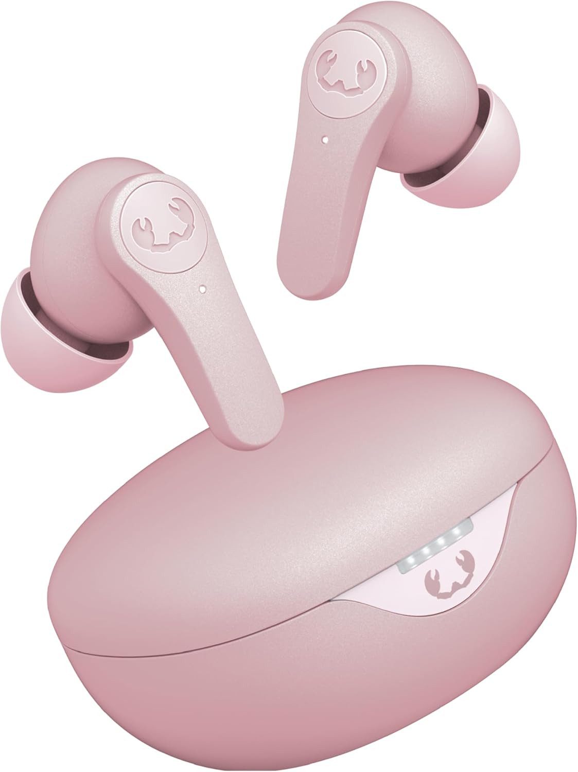 Fresh 'n Rebel Premium True Wireless Kopfhörer mit ANC und Ambient Sound In-Ear-Kopfhörer (Multipoint-Bluetooth ermöglicht nahtloses Wechseln zwischen Smartphone, Tablet und Laptop ohne Unterbrechung., Langlebiger Musikgenuss mit Multipoint-Verbindung und Sprachsteuerung)