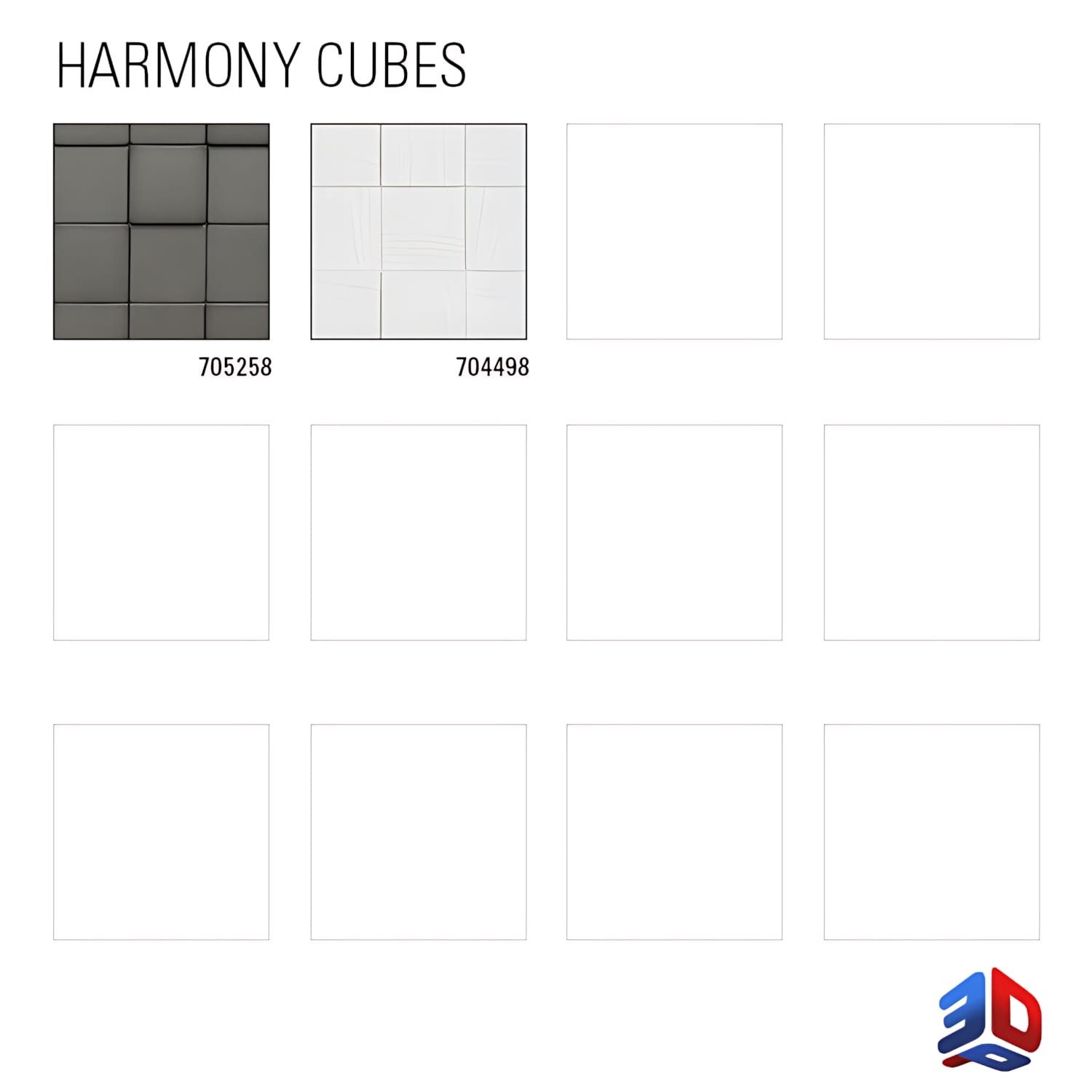 Profhome 3D Wandpaneel 1 MUSTERSTÜCK 3D S-705258 DIN A4 Wandpaneel MUSTER, BxL: 20x20 cm, 0 qm, (1 MUSTERSTÜCK, Produktmuster, 1-tlg., Muster des 3D Wandpaneels) grau