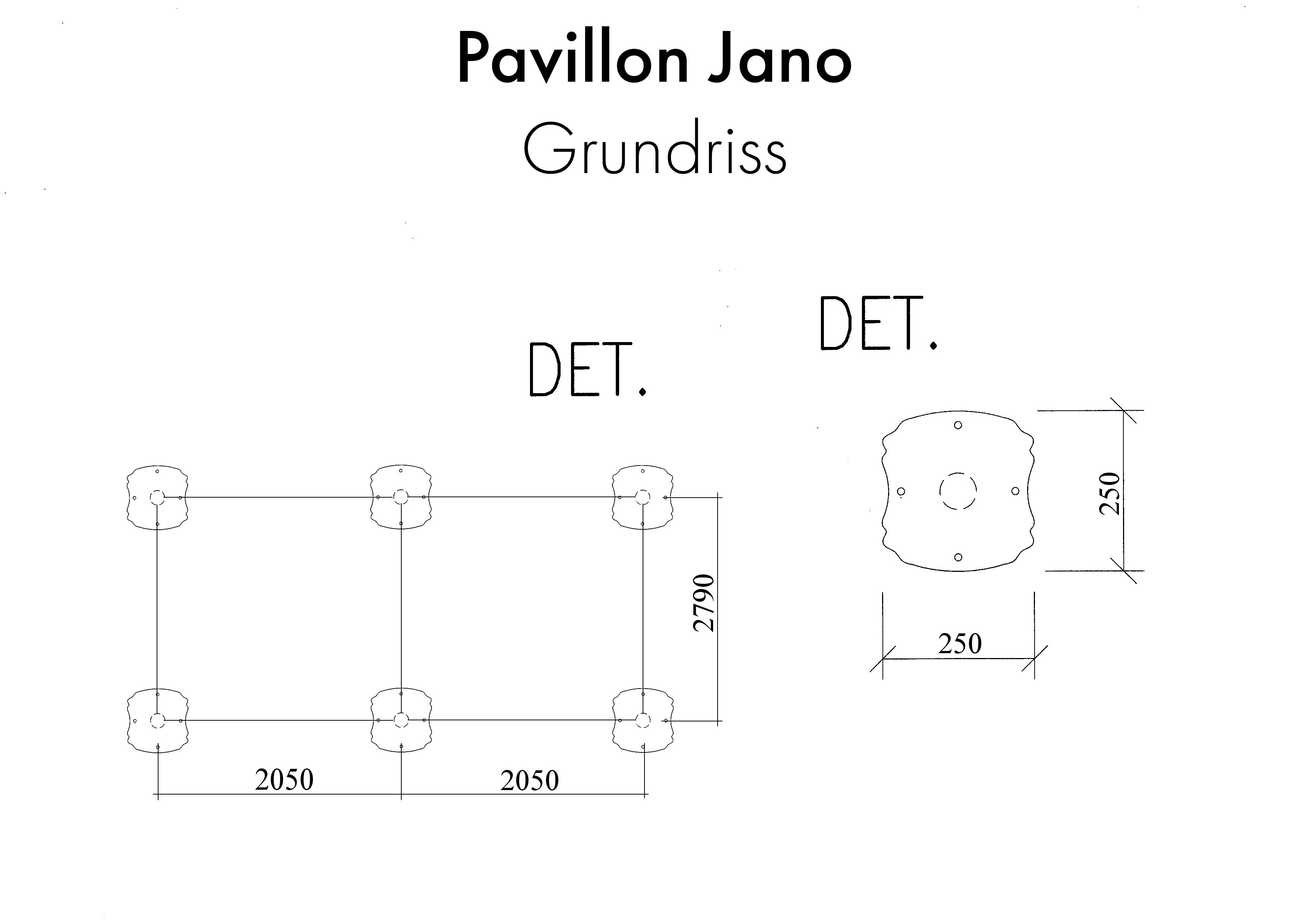 Thumbnail - moebelfaktor Pavillon Jano, 8-10mm starkes Eisen BxTxH 415x280x271