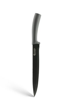 Edenberg Messer-Set Wunderschönes klassisches Messerset, Magnetblock Schwarz (6-tlg., Eine ideale Geschenkidee)