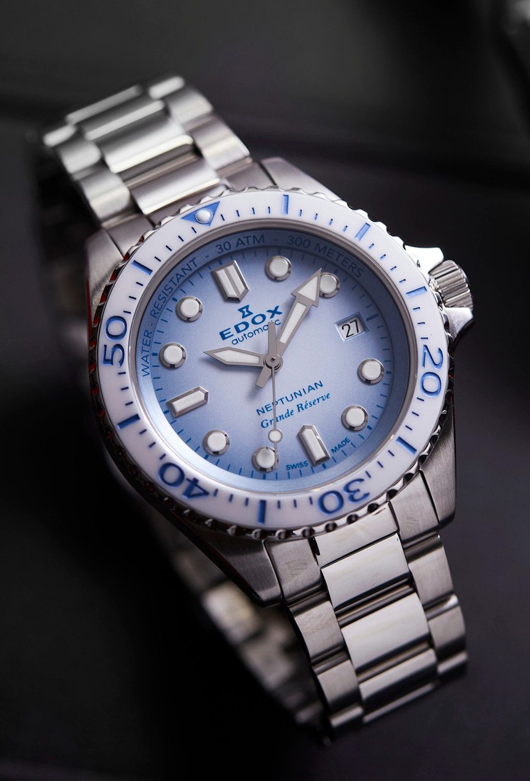 Edox Automatikuhr Neptunian Grande Réserve Automatic